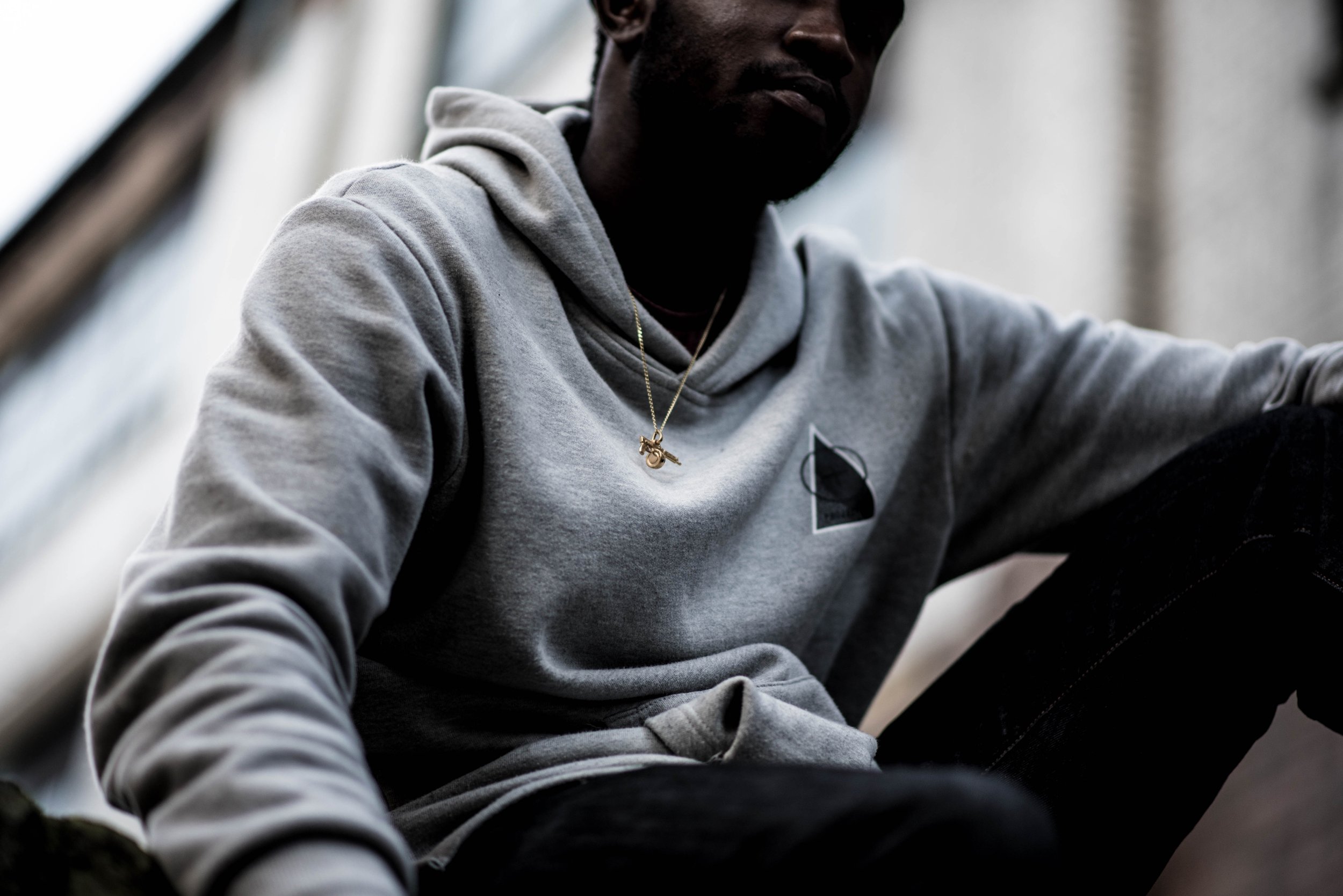 ROSE GOLD CHOPPER PENDANT