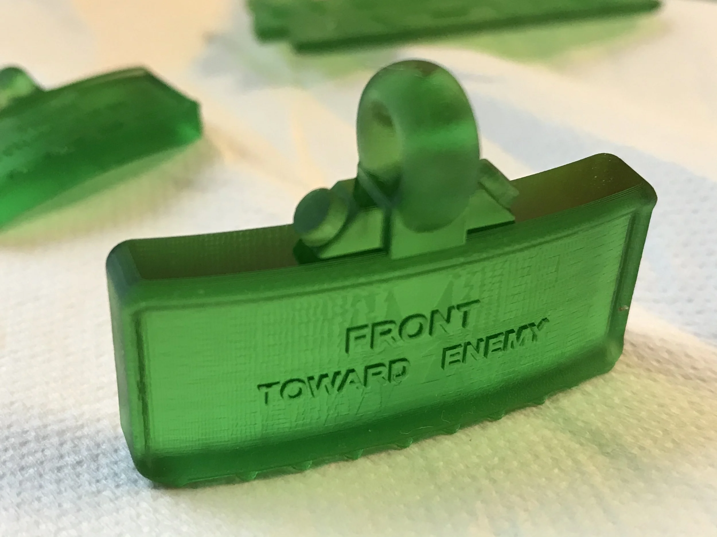 CLAYMORE PENDANT PRE-CASTING MODEL