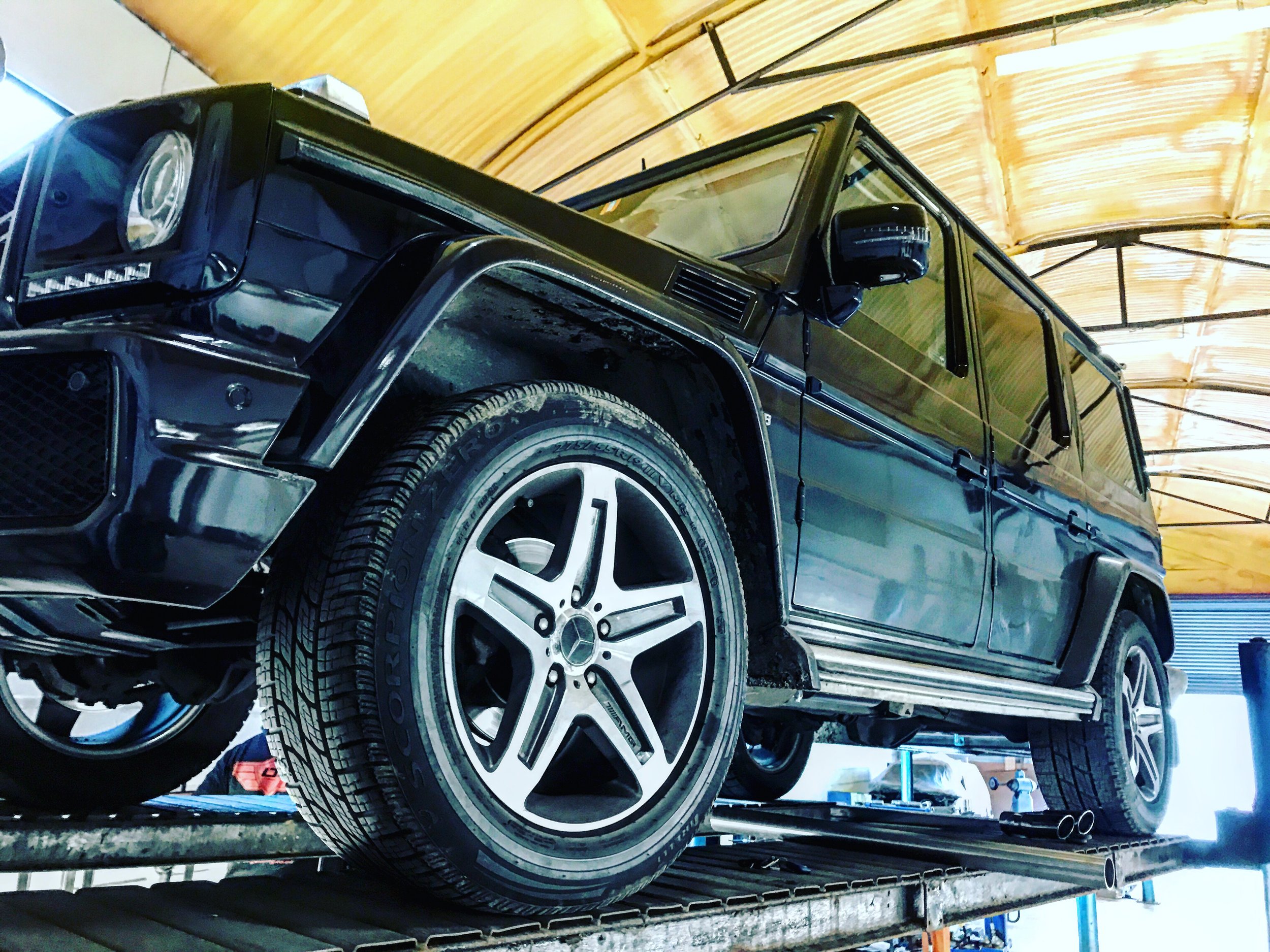 STAINLESS EXHAUST WORK