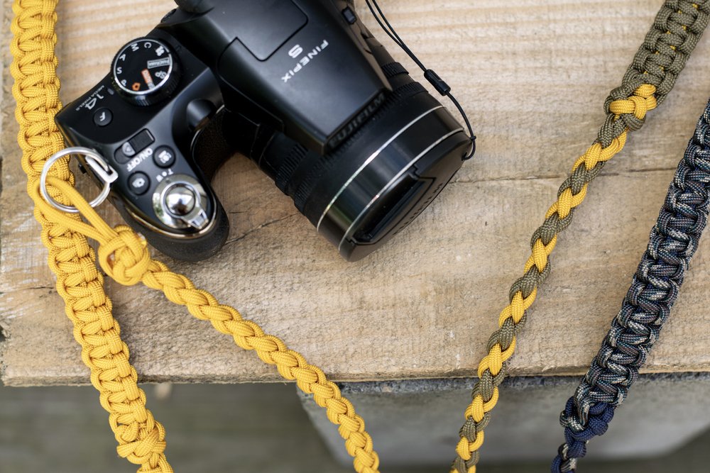 550 Paracord Gift Camera Strap or Rifle Sling — Five Fifty Master