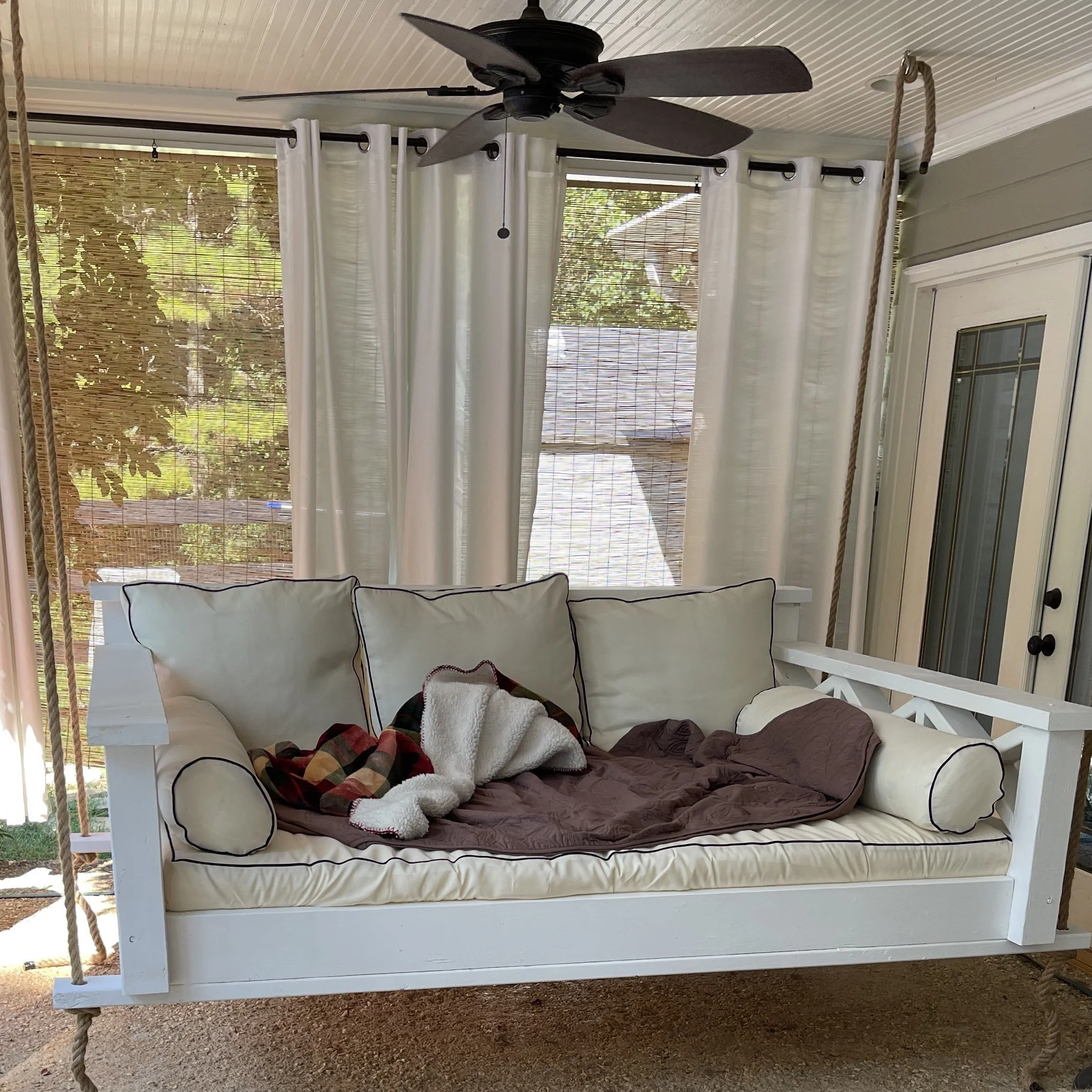 Bed Swings in Our Customers’ Homes — Mac's Custom Creations