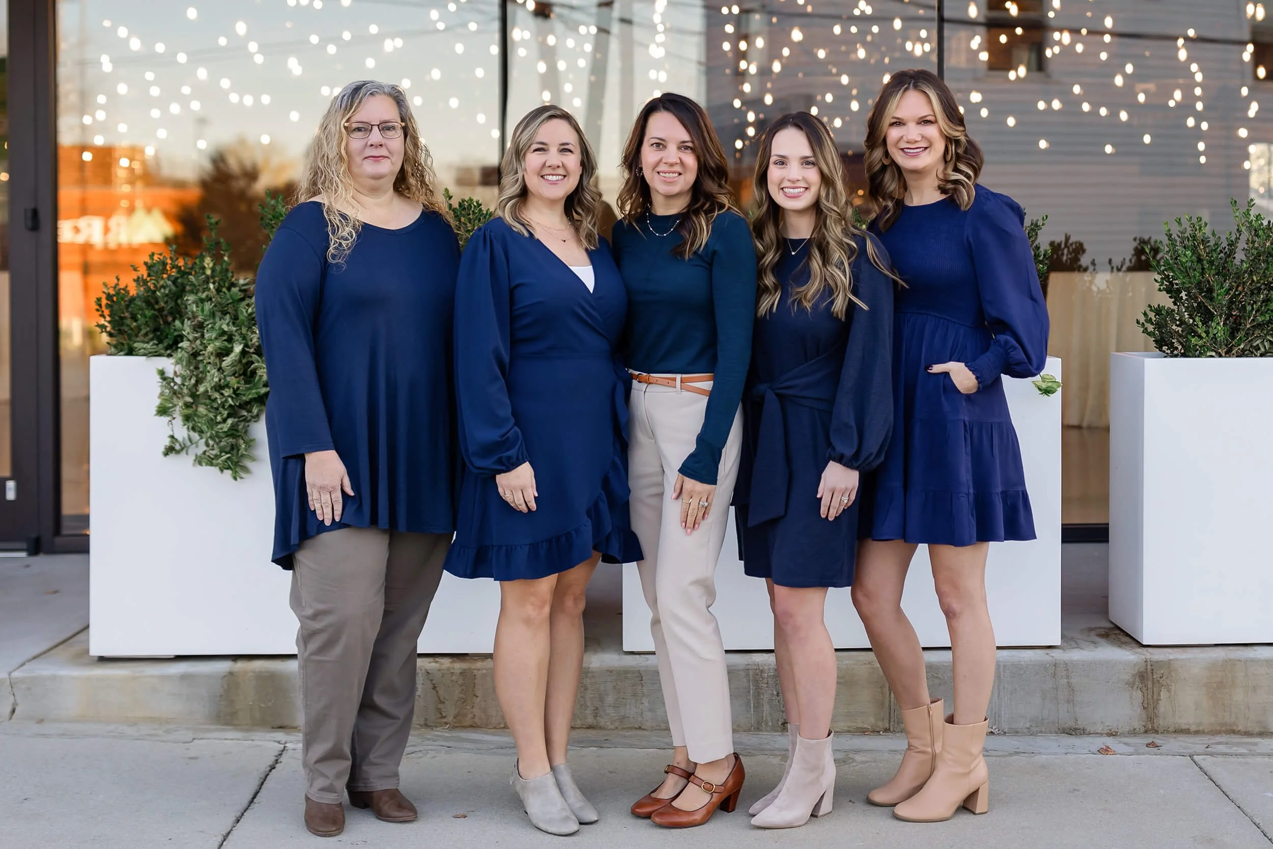The five ladies of the Volunteer Hearing team.