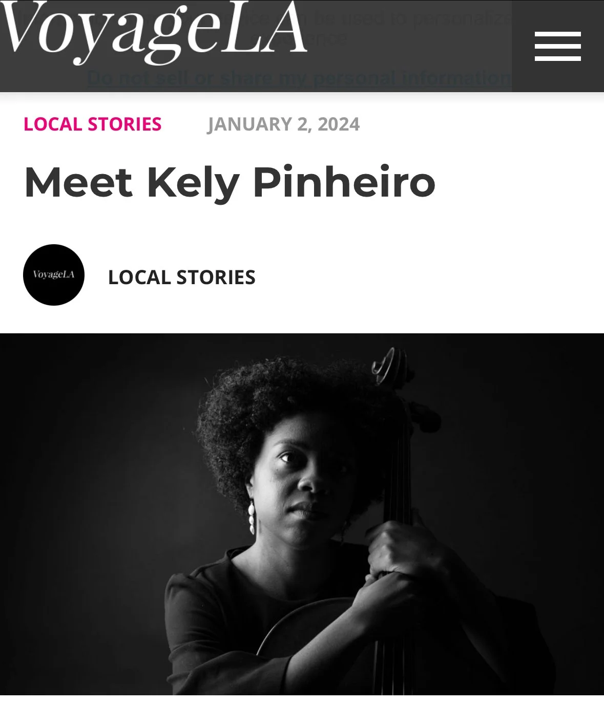 Voyage LA: Meet Kely Pinheiro