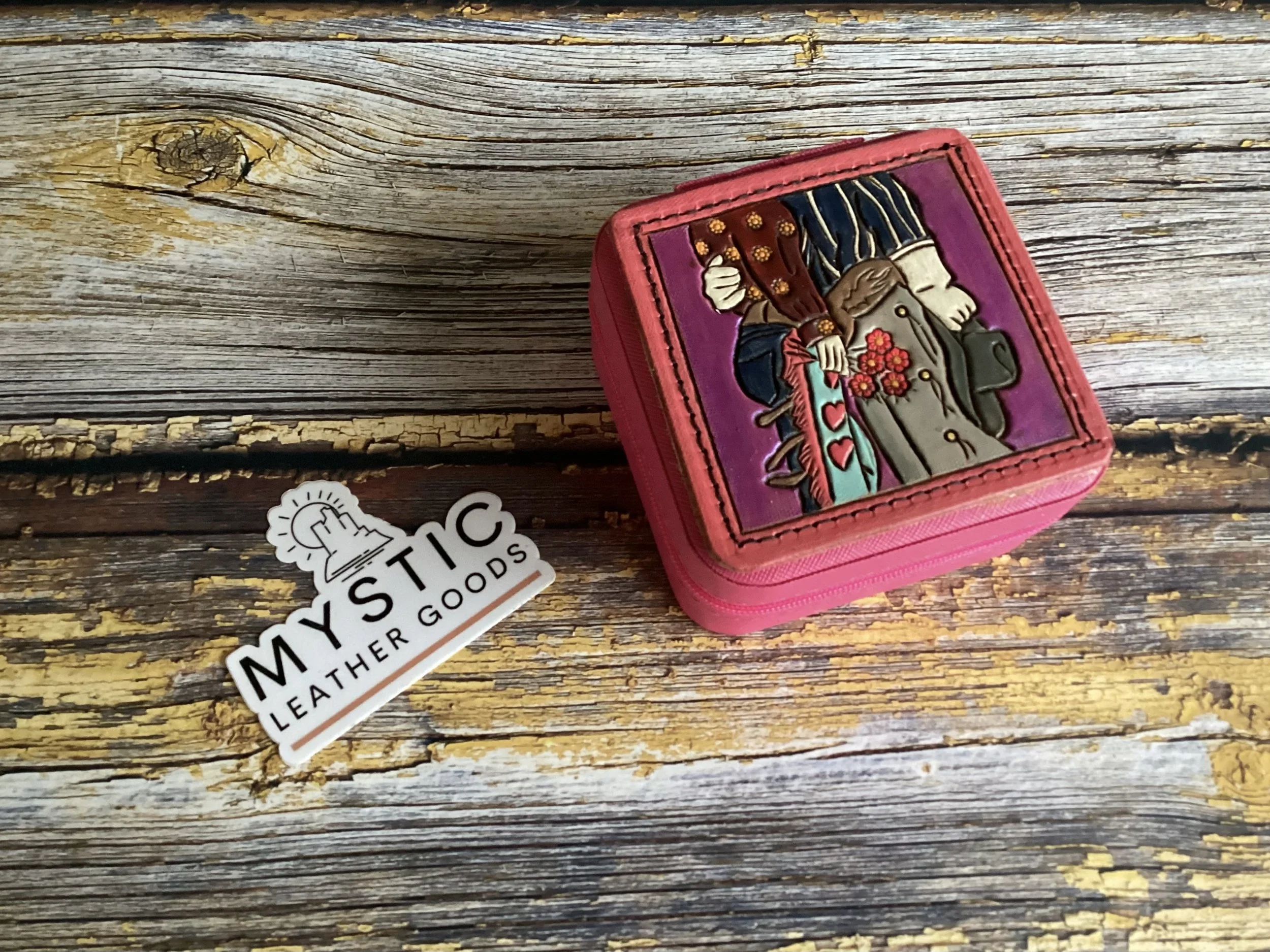 Travel Jewelry Box - Western Romance