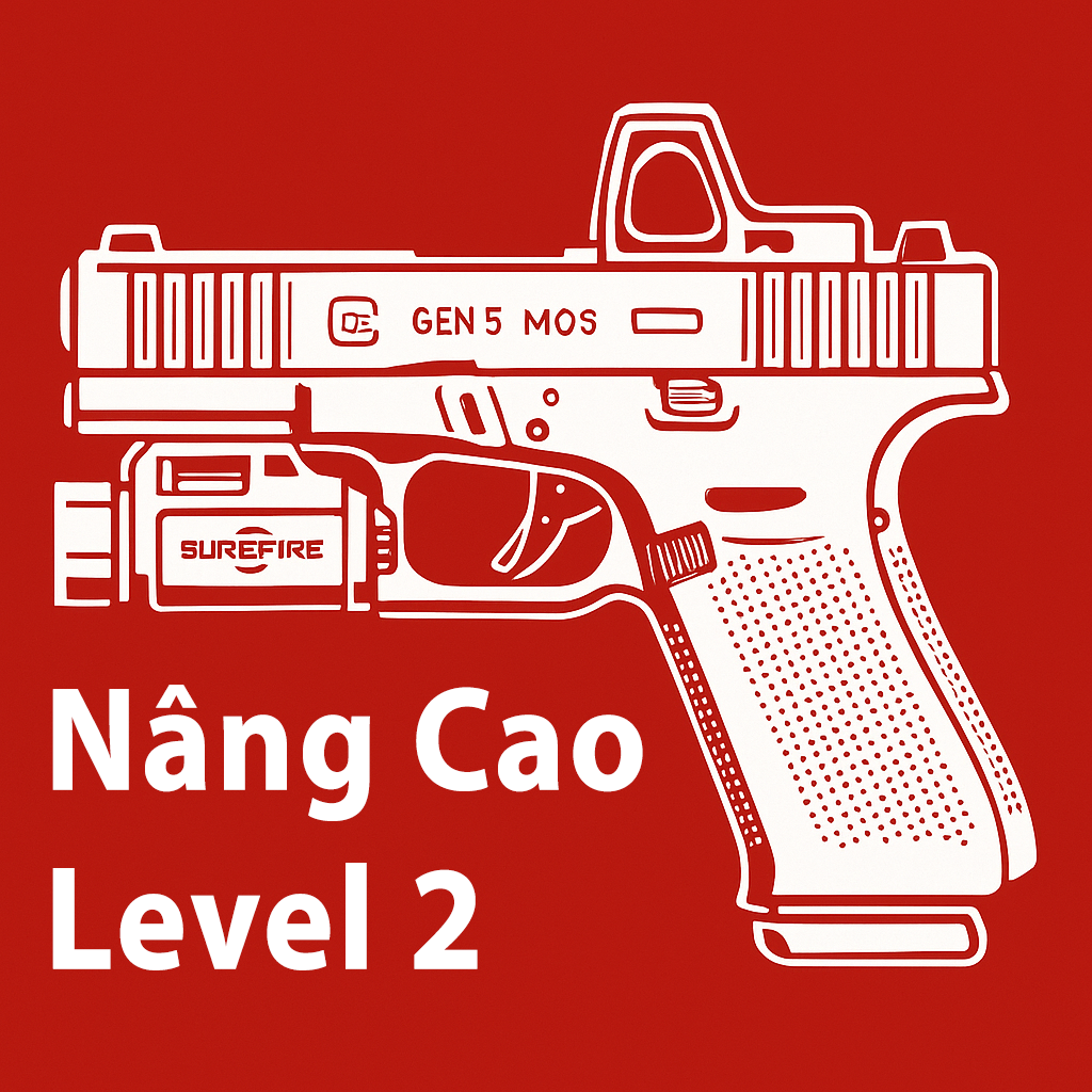 Lớp Súng Ngắn Nâng Cao Level 2