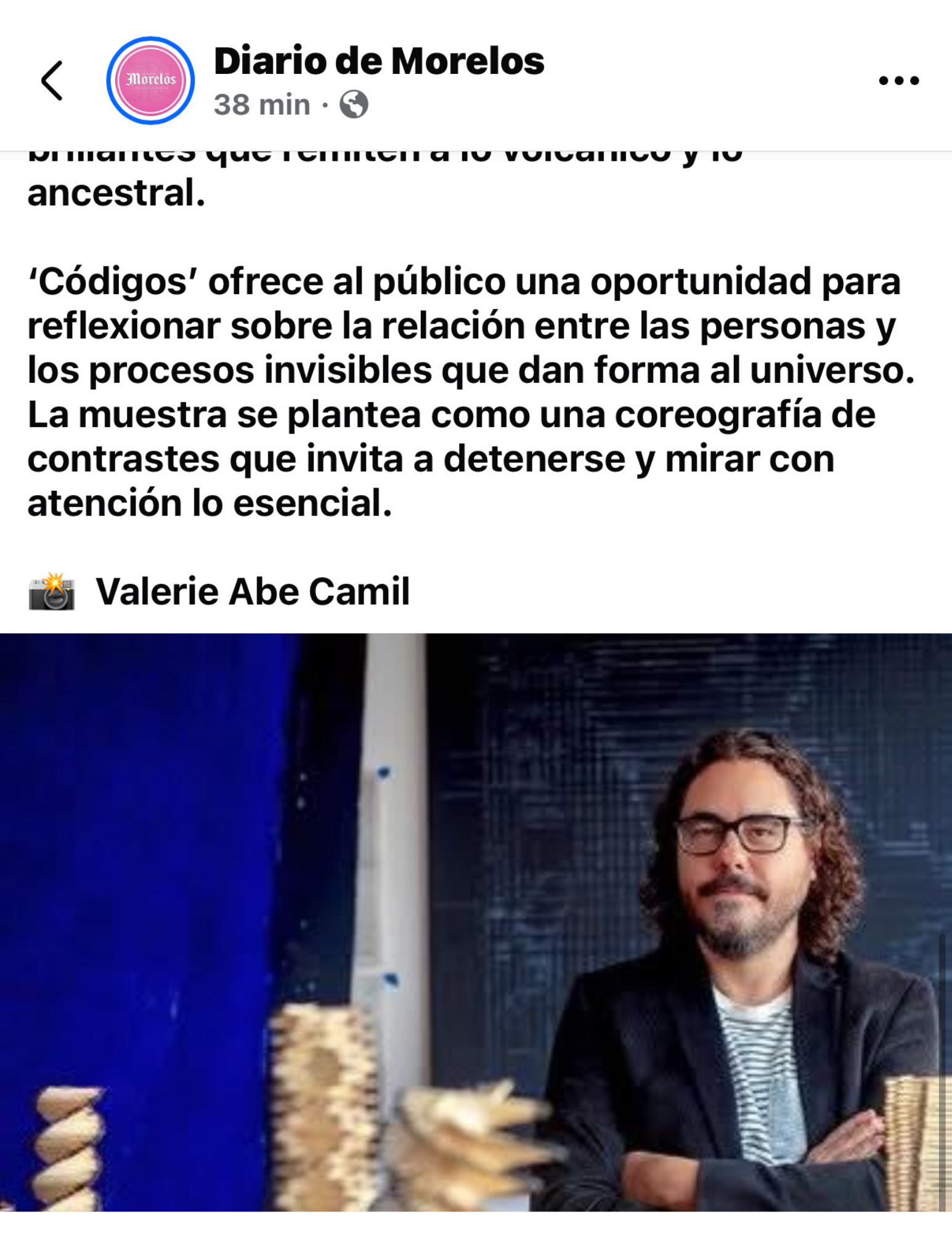 Ernesto Ríos. Códigos. Arte. Art Noticias News. Arte Contemporáneo. Contemporary art.