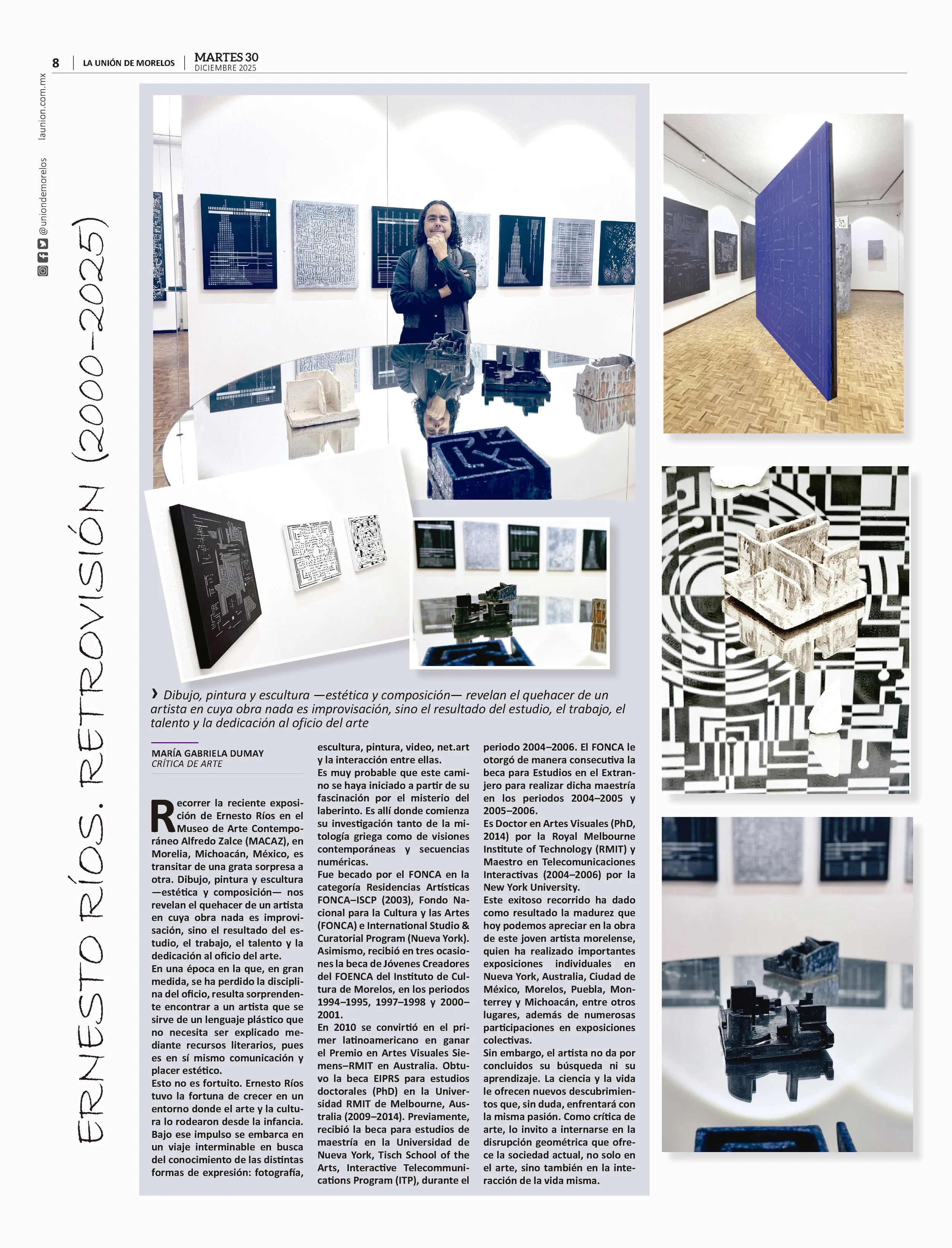Ernesto Ríos Retrovisión (2000-2025) Noticias