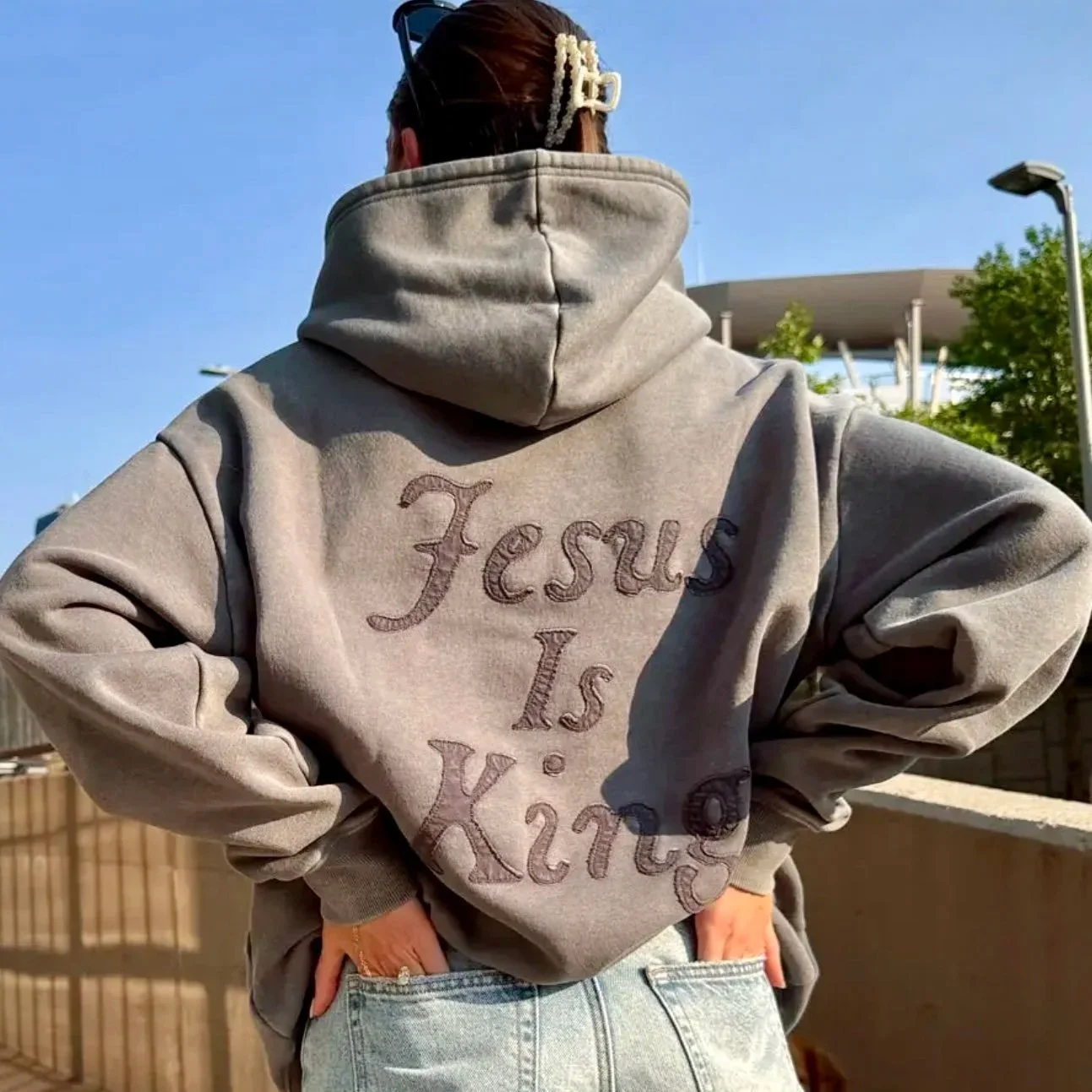 Elevated Faith - Not Sorry Jesus Is King Unisex Hoodie