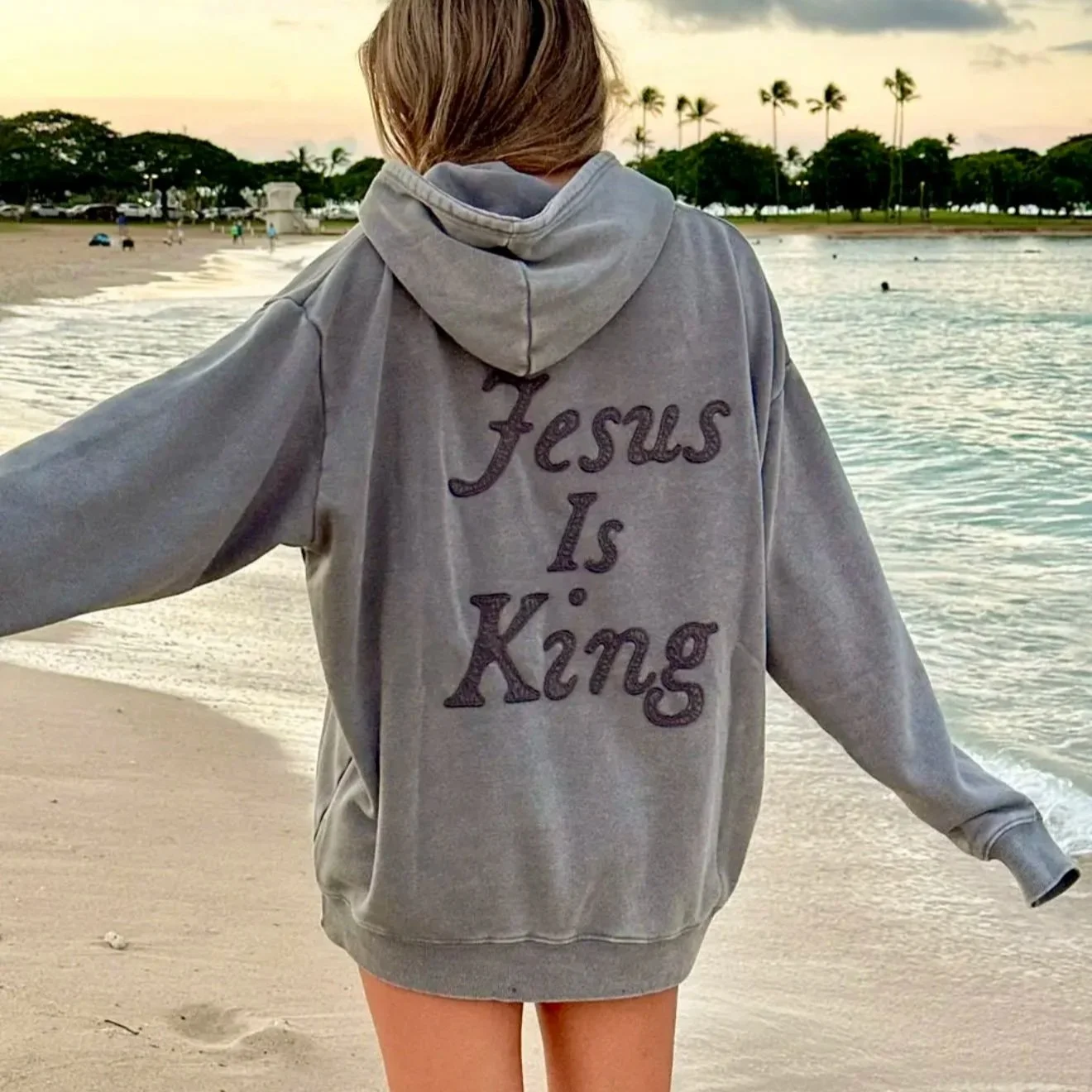 Elevated Faith - Not Sorry Jesus Is King Unisex Hoodie