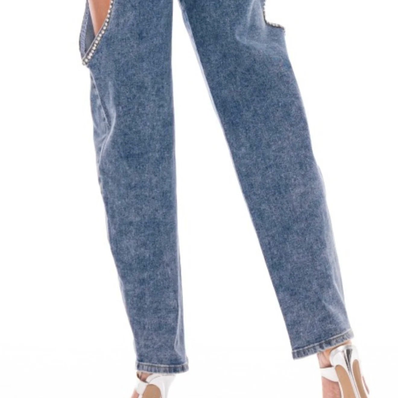 Galita - Denim Cut Out Heart Jeans