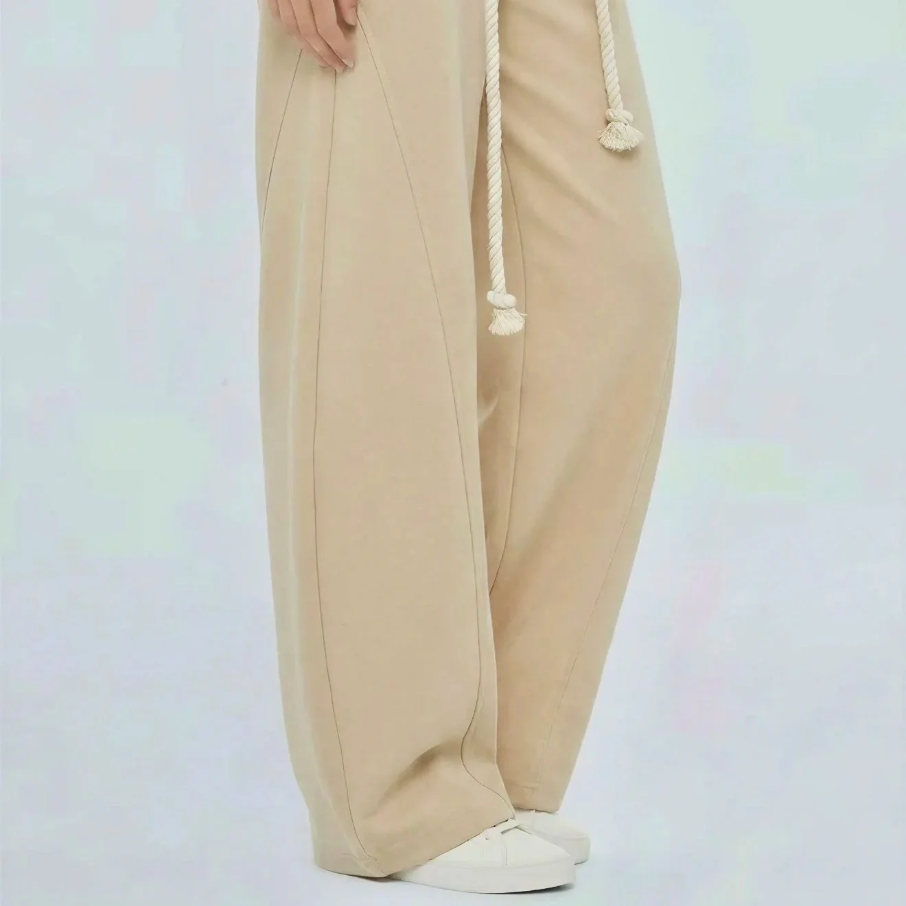 Rehab Lab - Driftline Rope Waist Wide-Leg Pants