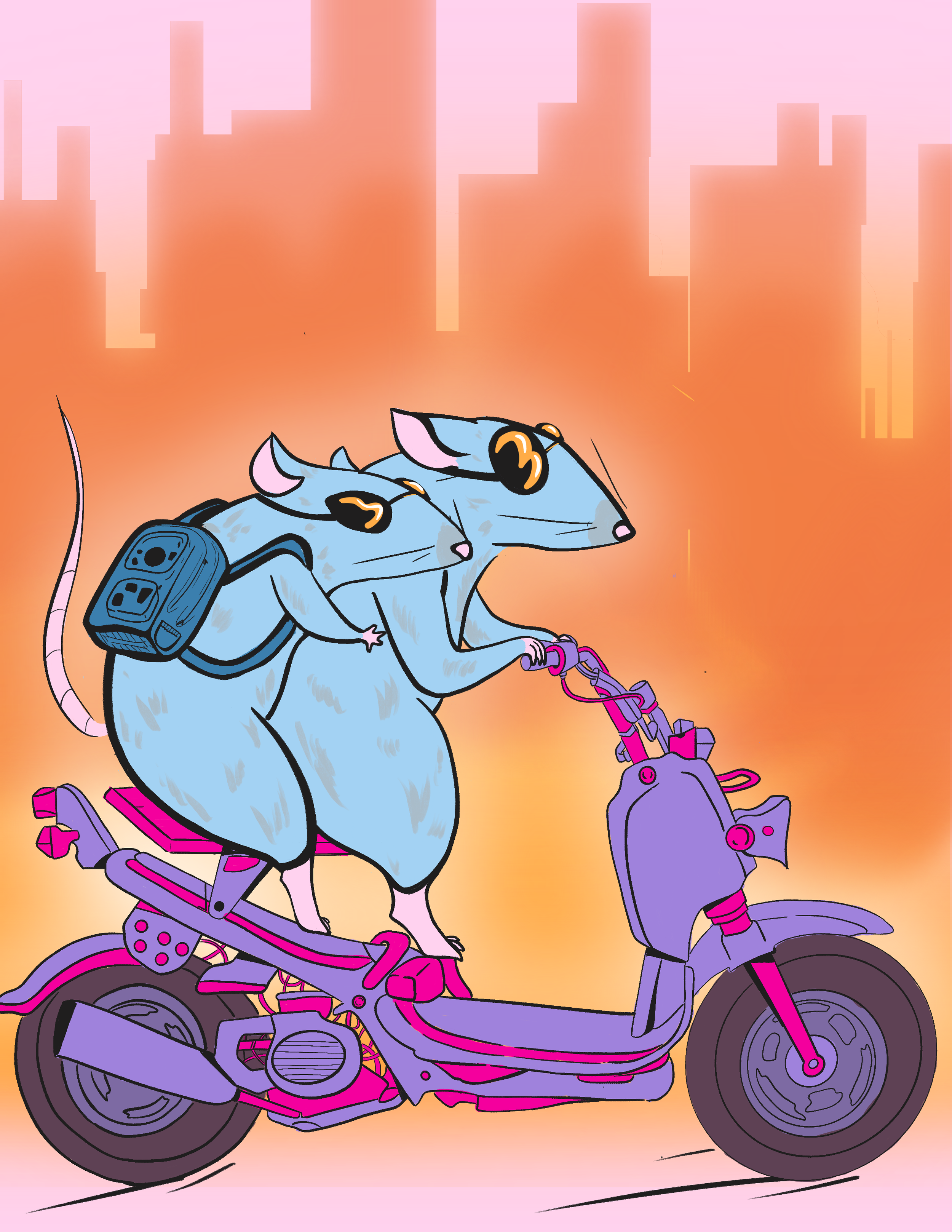 Sign design for Rat City Arts Festival 2025