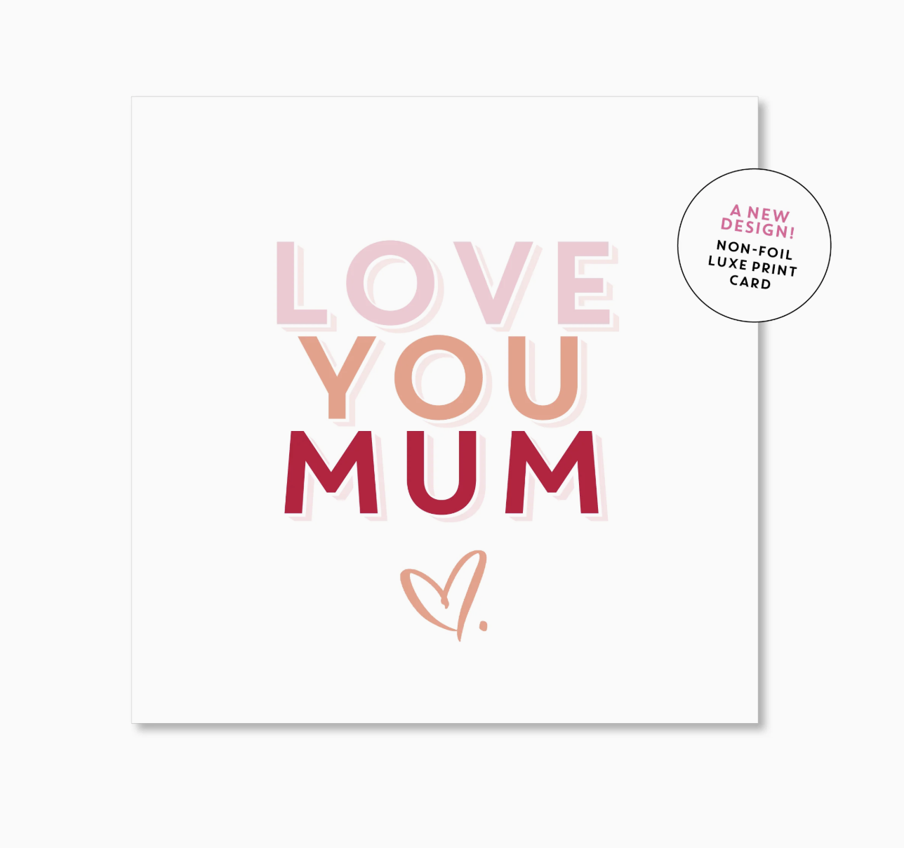 Just Smitten Card - Small