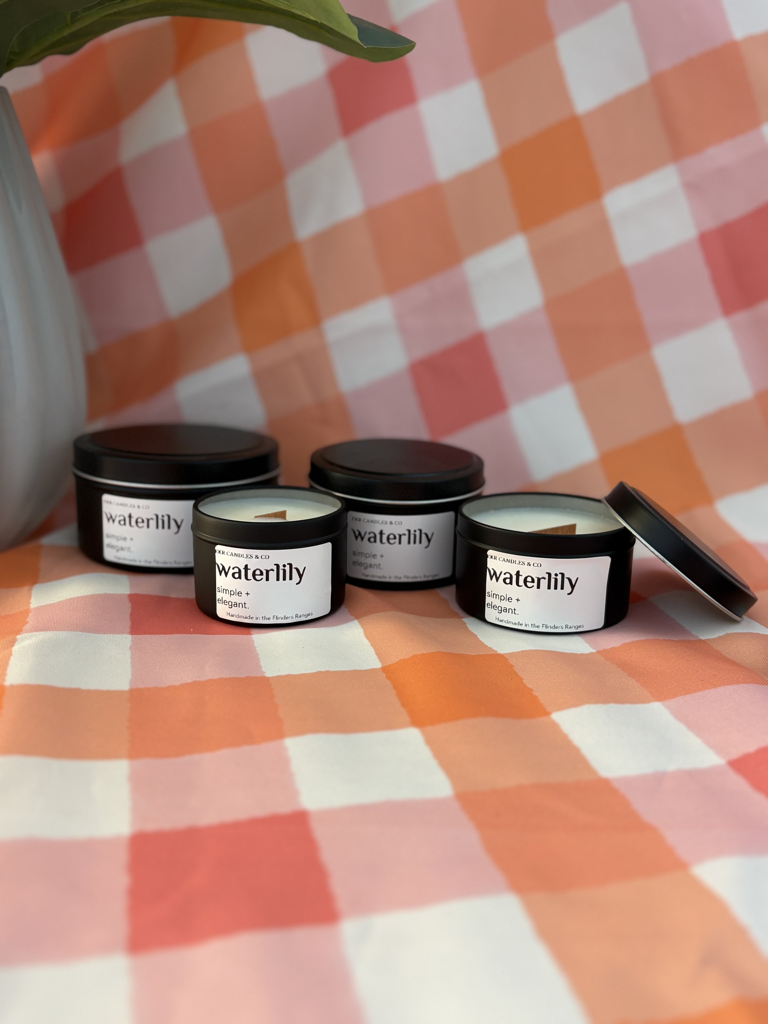 Soy Wax Travel Tin Candles