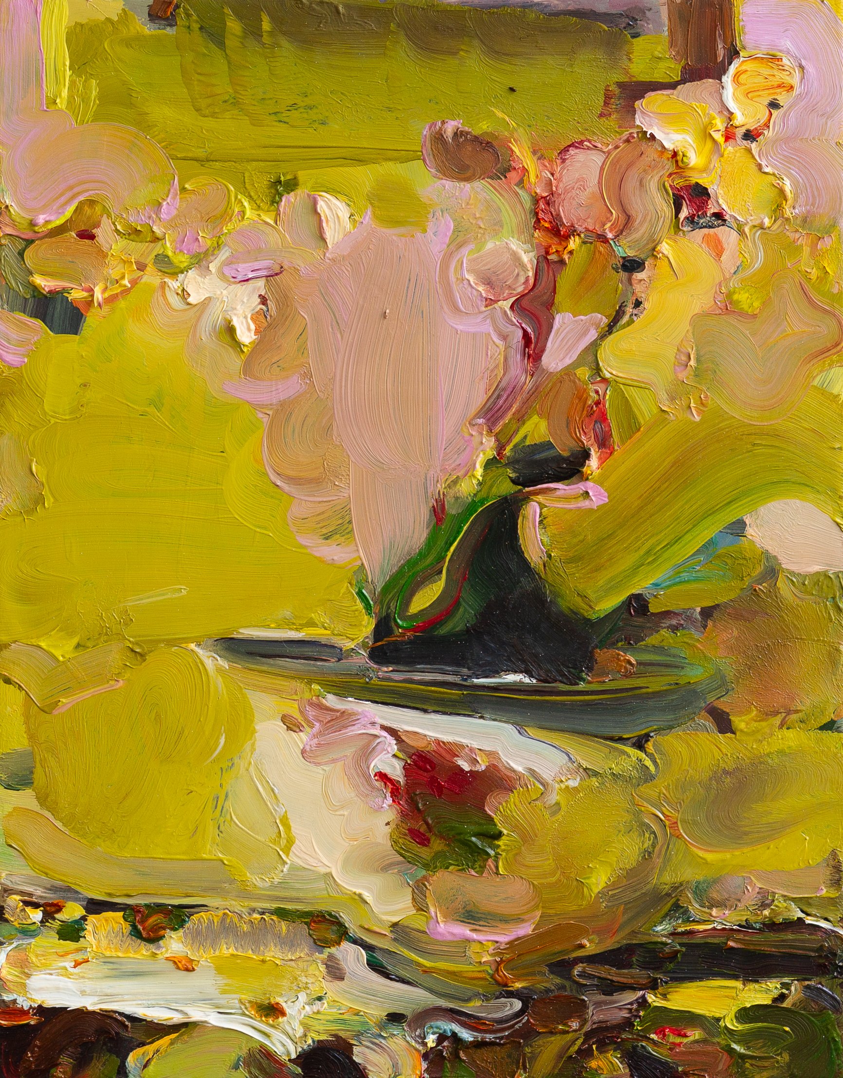 I Am Not In This Moment Myself, 2024
Oil on board, 27.9x35.6cm
£2000