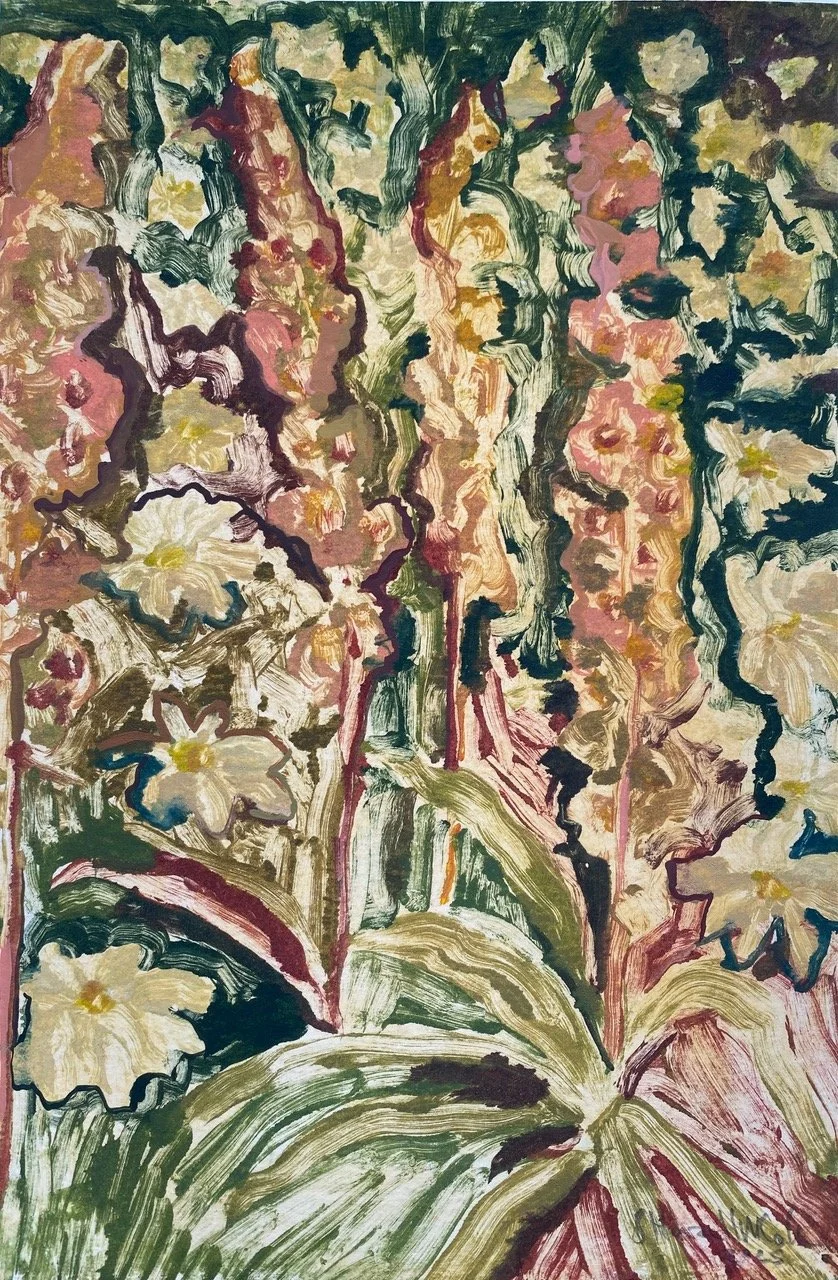 VERBASCUM, 2025
Monotype, 23 x 31 cm
Unique Work
Framed
£830