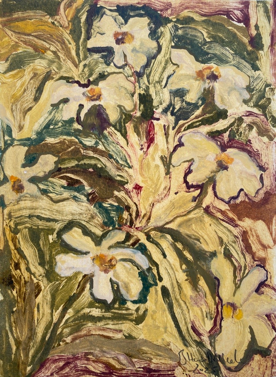 MARGUERITES,2025
Monotype, 20 x 15 cm
Unique Work
£700