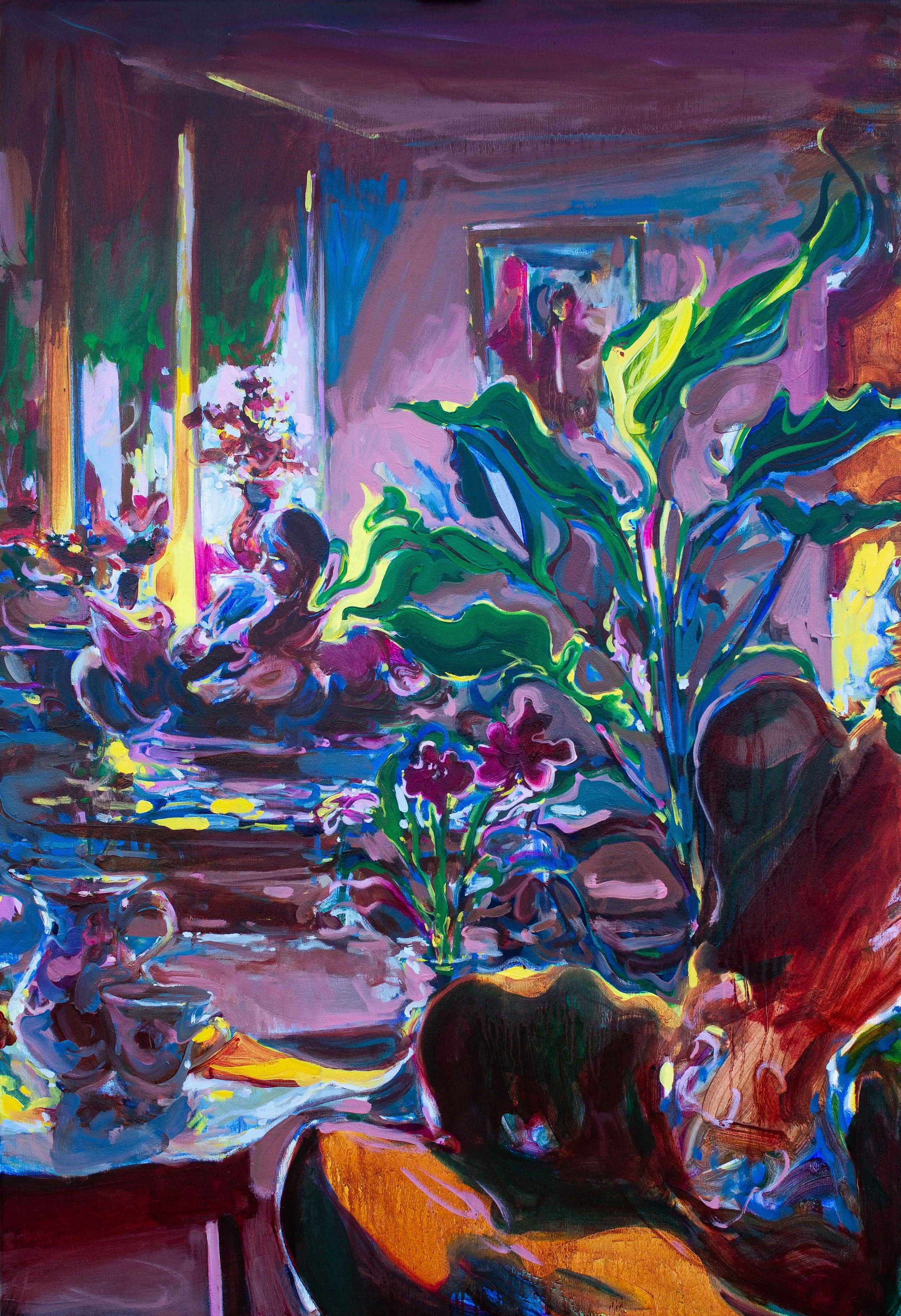 Blossom at Your Feet
oil on canvas
125x85cm
£6800