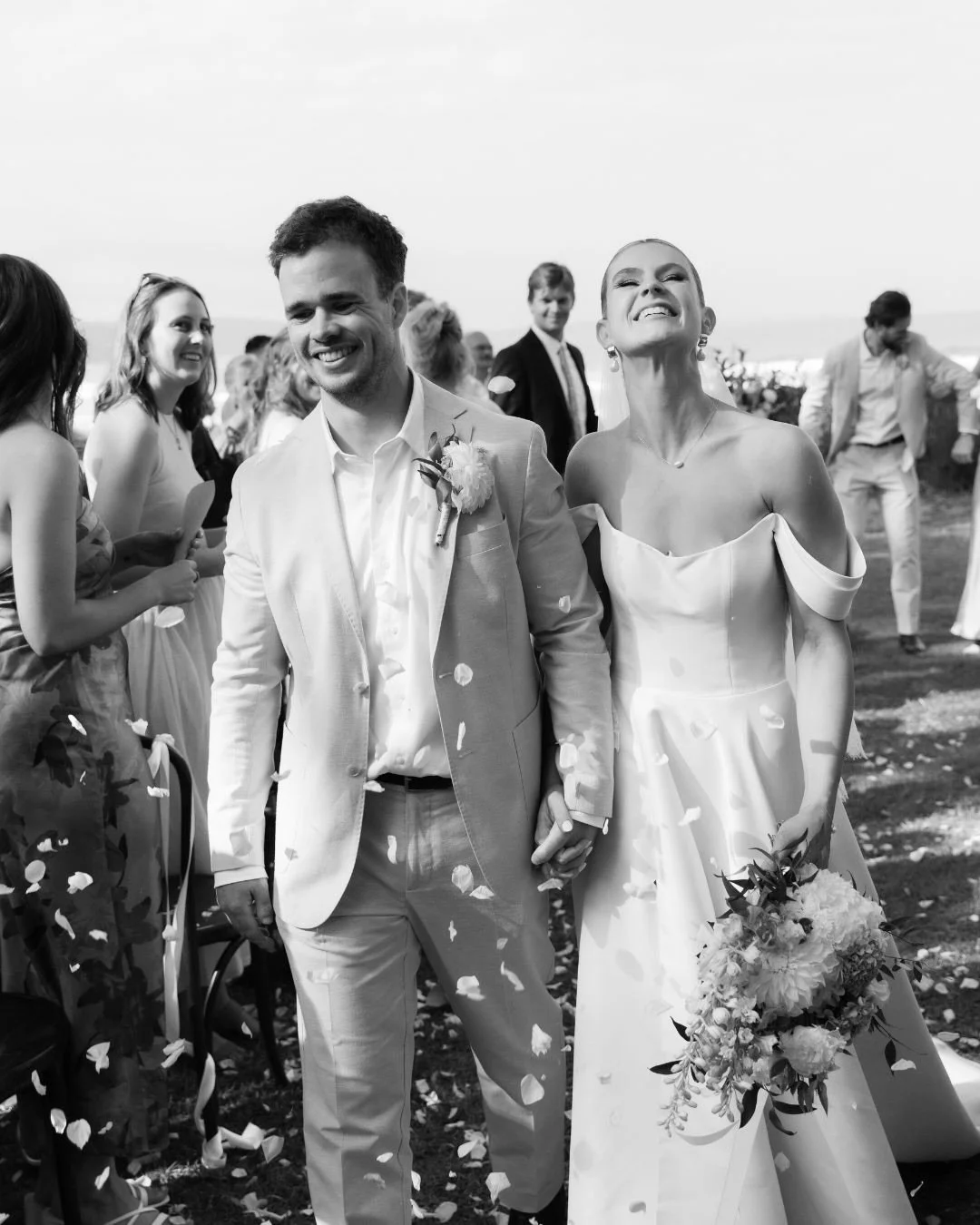 Small preview with the stunning Annabelle &amp; Nick, tucked away in Lorne with a party that last long into the weekend @thelornehotel