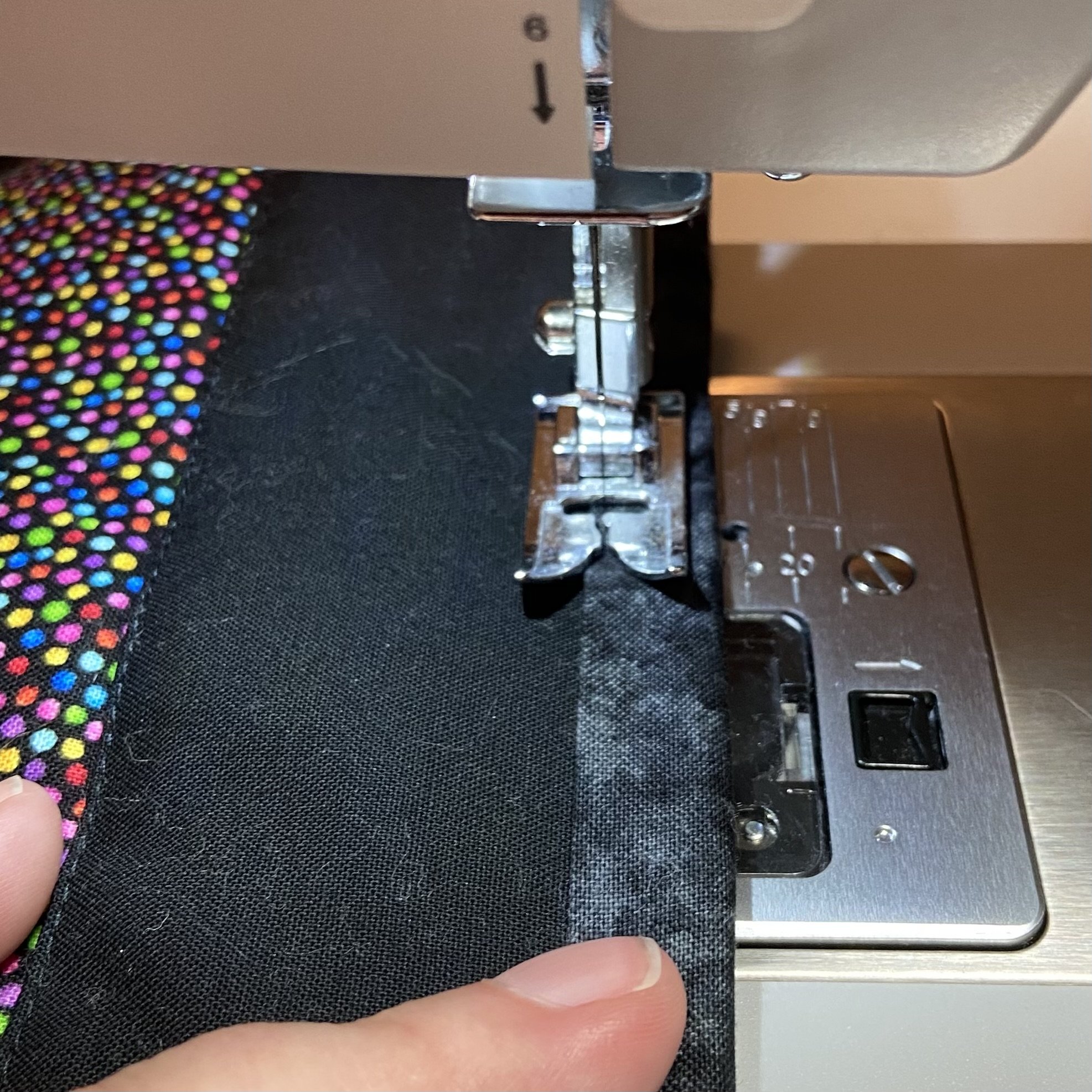 Finishing the binding.jpeg
