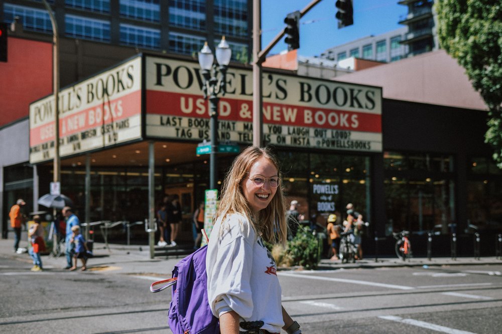 Powell's Books the Largest Independent Bookstore Portland Oregon Downtown