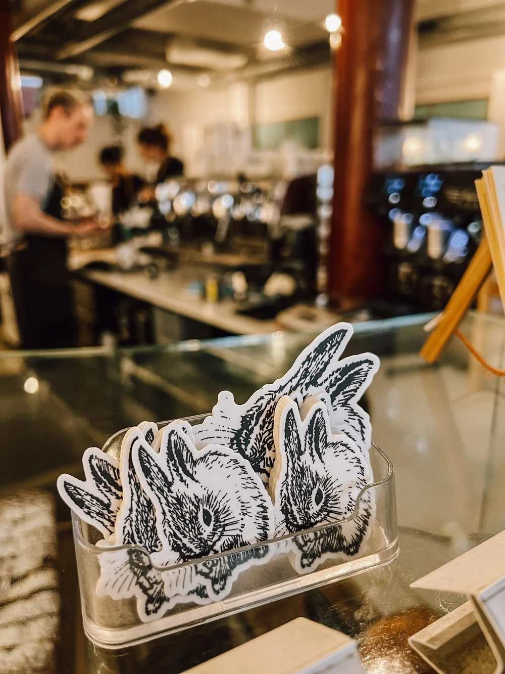 bunny stickers! 
