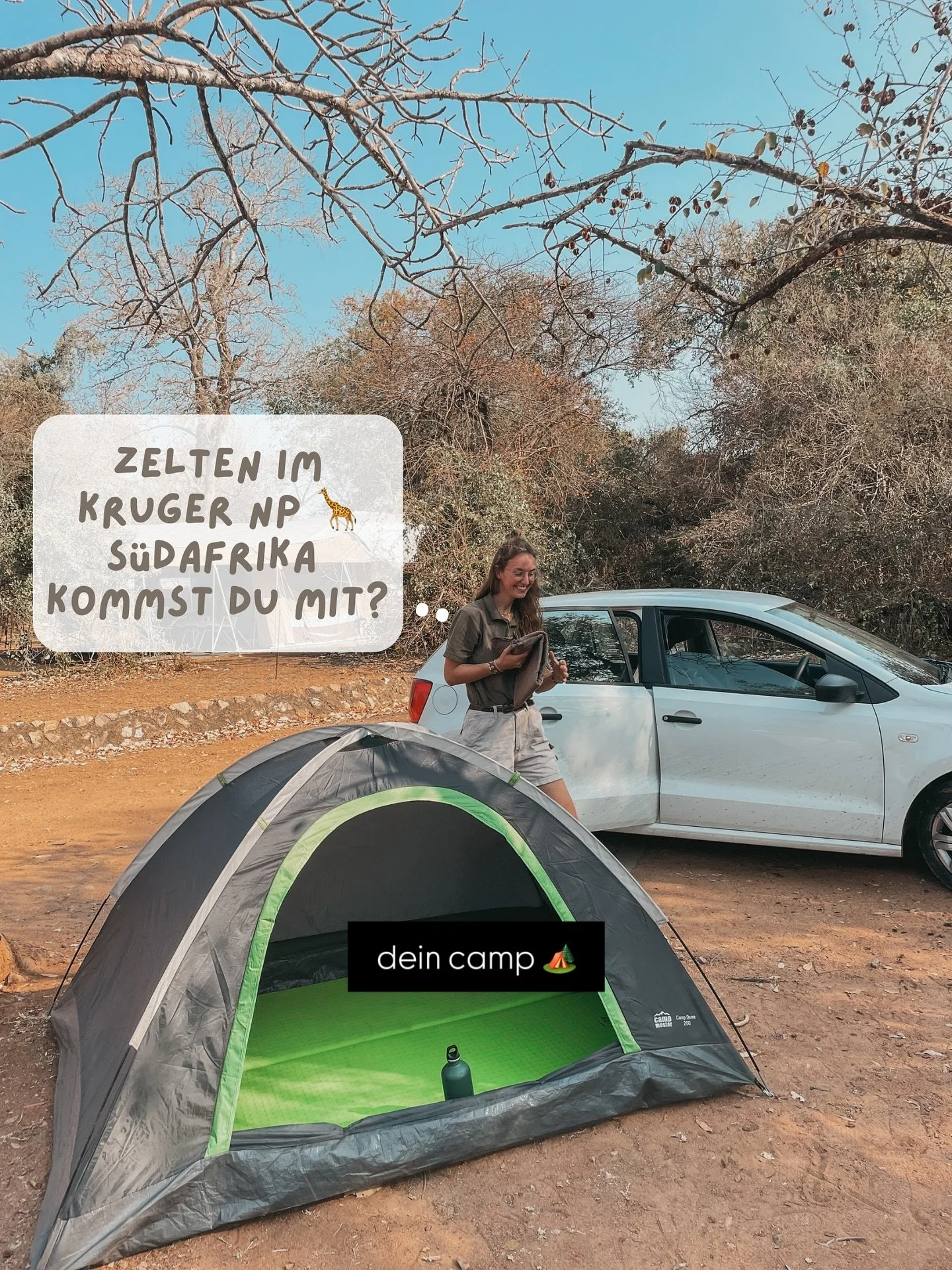 hast du auch vor, im kruger nationalpark bei den l&ouml;wen und elefanten zu campen? 🏕️🦒✨🐘

unsere erste woche in s&uuml;dafrika! ein beeindruckender kontrast zum kalten norwegen, wo wir im letzten monat mit unserem camper humb&auml;r bereist habe