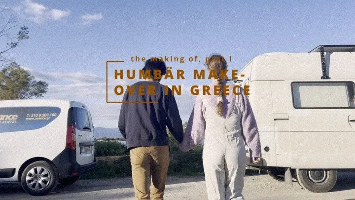 BIG NEWS 🎞️
endlich endlich ist er da! 
wir haben es euch seit so langem versprochen, dass wir euch mitnehmen werden...nun ist es soweit und der erste teil zur restauration von humb&auml;r in griechenland findest du nun auf youtube. den link findest