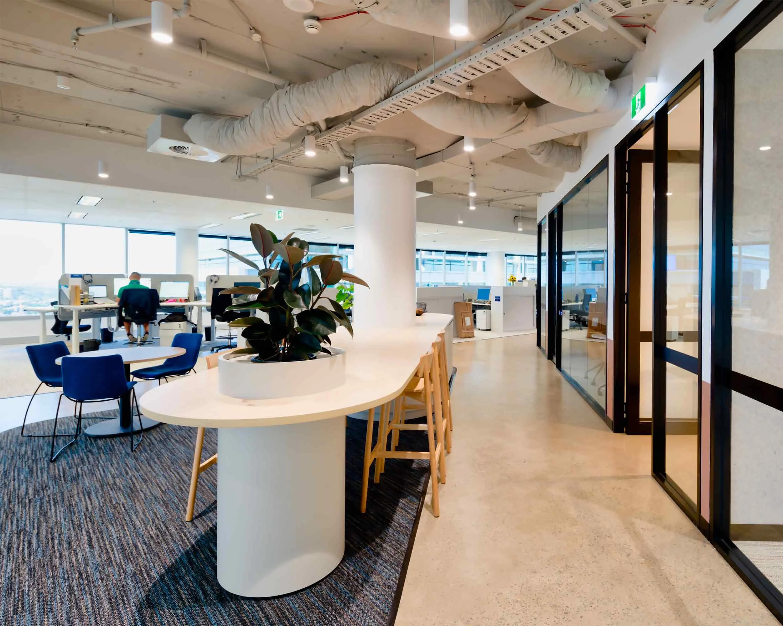 Level 17 99 Walker Street Wide Image Office Are, Velcomm Project