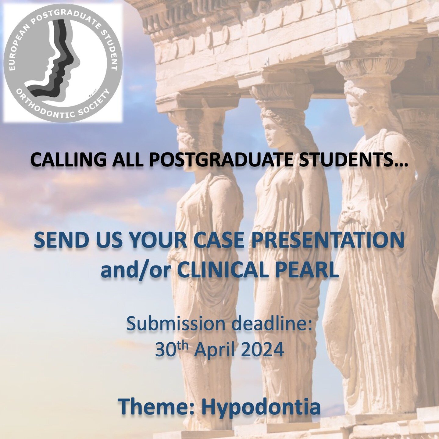 Submit your PDF to epsosmail@gmail.com to present at the 20th EPSOS Meeting on 9th June 2024 in Athens 📩 

As well case clinical cases, this year we are also inviting submissions for clinical pearls (five minutes in length). 

An award will be avail