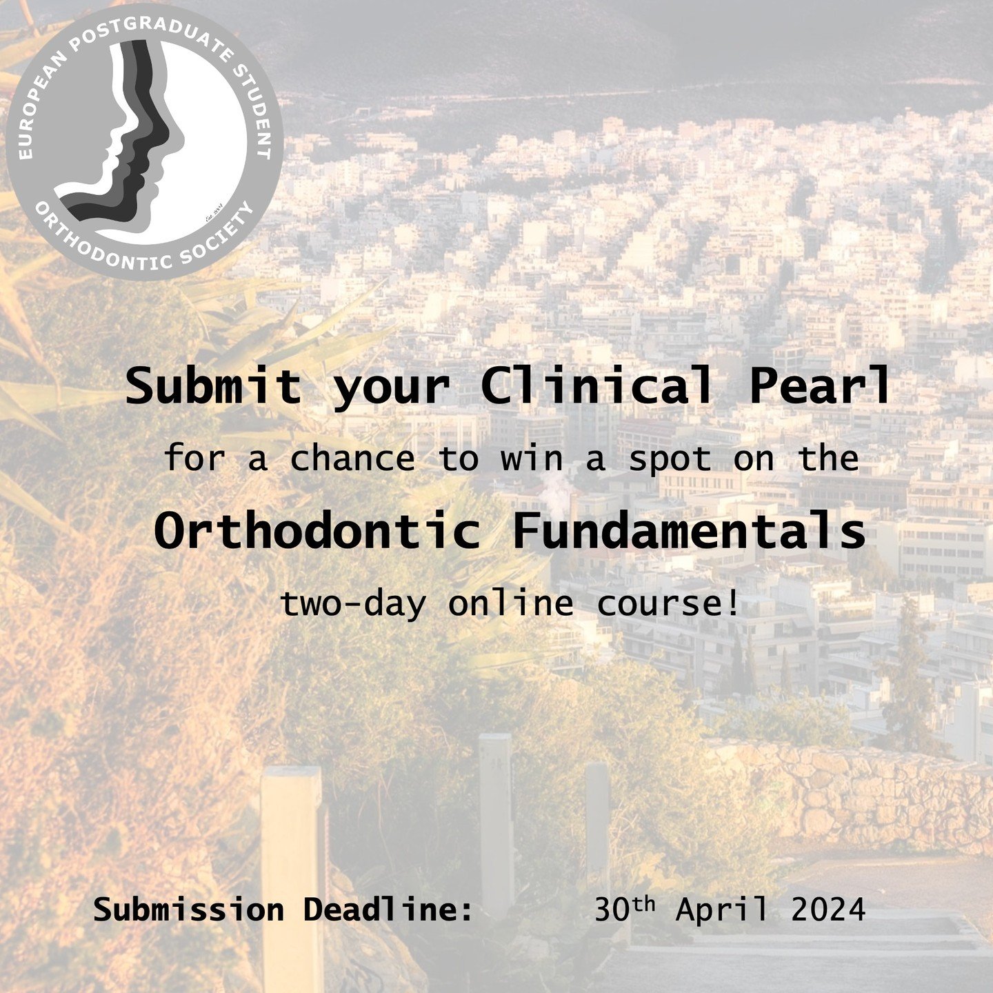 REMINDER: We are accepting submissions for clinical pearls to be presented at the event. The deadline for submissions is 30th April 2024, 23:59&nbsp;Central European Time (CET).

In collaboration with Orthodontic Fundamentals, the Padhraig S. Fleming