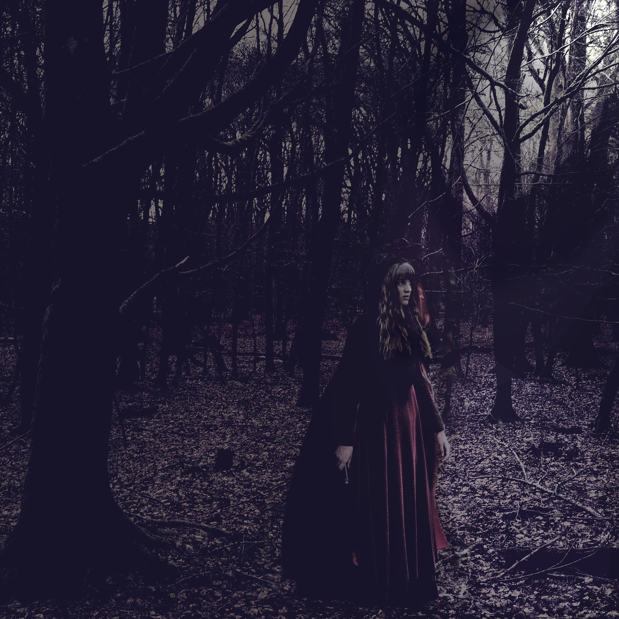 Eustacia Vye searching for my Wyldeve a scene from Return of the Native by Thomas Hardy