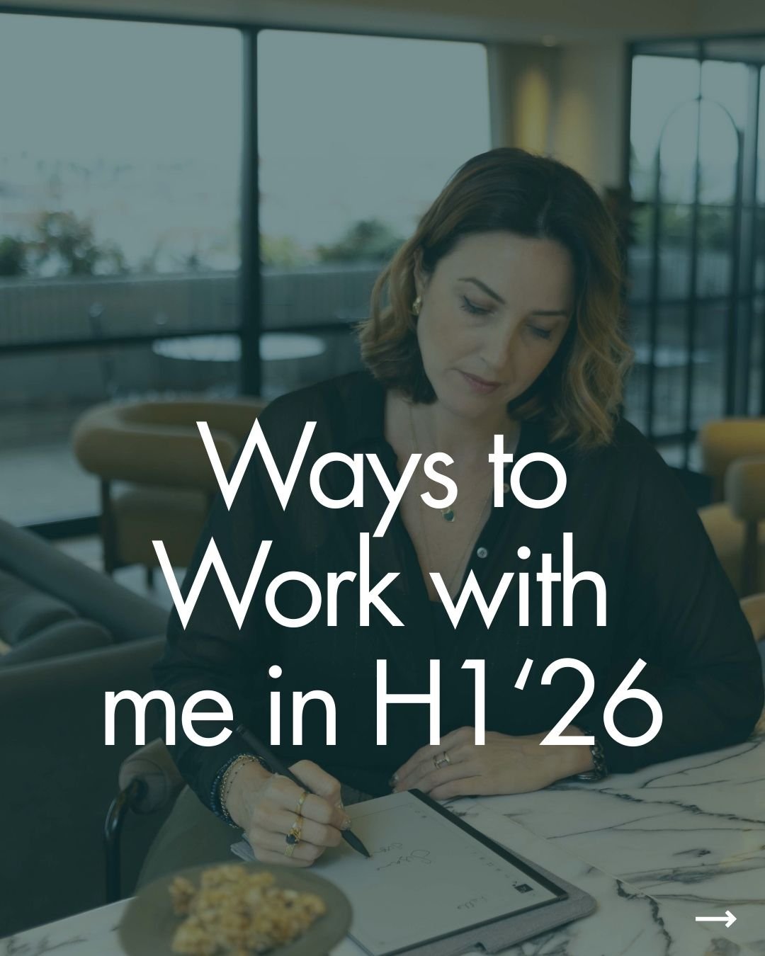 Ways to work with me in H1 2026 ✨

This is the year of stepping into an upleveling and big growth, full 360 alignment in your life and career. and intentional, not reactive, career design.

If you&rsquo;re feeling the pull to do work differently, liv