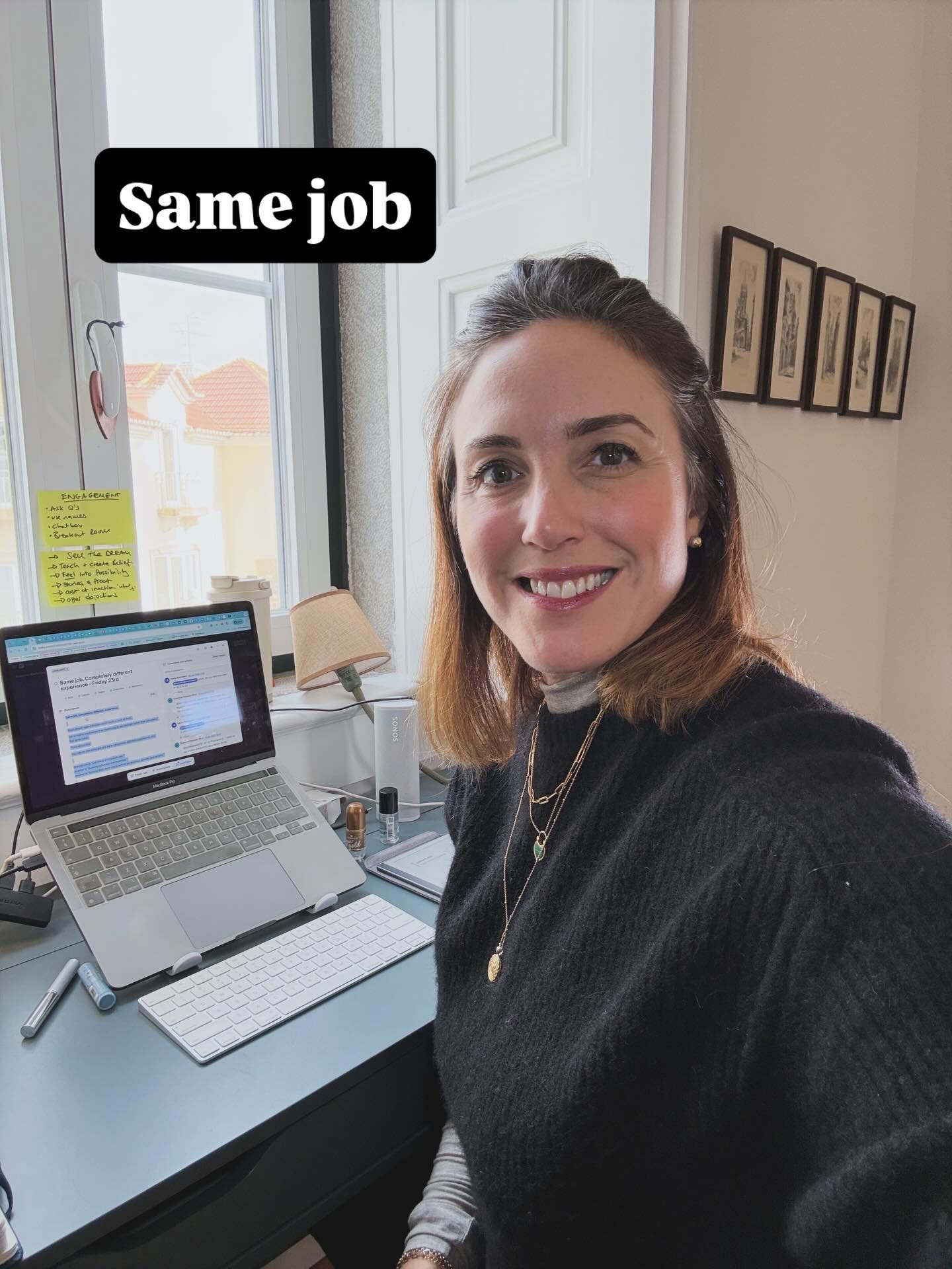 Same job. Completely different experience.

Most people spend thousands of hours a year at work.

Yet so many experience it as something to get through rather than something that gives back.

Think about this:

You can do the same job and have comple