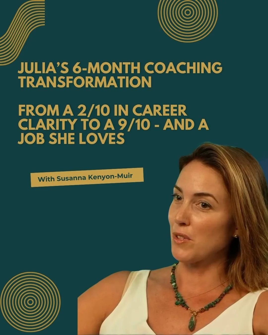You might have seen the 3-minute clip&hellip; but here I&rsquo;m sharing the unscripted, real-life Behind-the-Scene recording of the final client review session with Julia.

The final 15 minutes where she reflects on her growth and results!

The doub