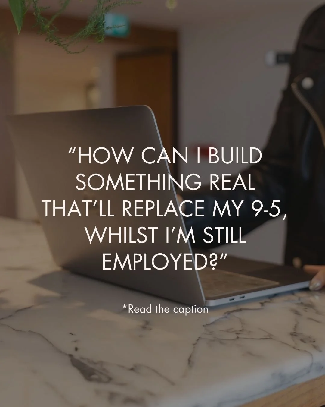 &ldquo;How can I build something real that&rsquo;ll replace my 9-5 - whilst I&rsquo;m still employed?&rdquo;

This is what I most often hear.

One of the main points of resistance.

Blocks that hold people back from taking action.

And then they subc