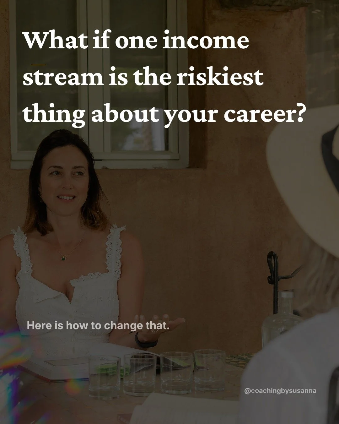 One income stream is NOT a secure strategy. Let&rsquo;s be real.

And the stats back this up.

But trying to do 10 things isn&rsquo;t wise either. Speaking from experience.

There is a middle point. A 3-part strategy.

The Portfolio Pathway. A multi-