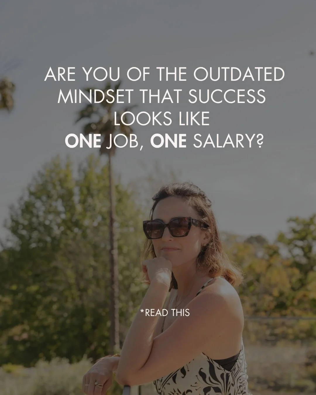 Most people were taught that success looks like ONE job and one salary.

And to be fair, that probably was the case 15-20 years ago - and even until 5-6 years ago.

One job.
One company.
One income stream.

But the world is changing.

Thanks to Covid