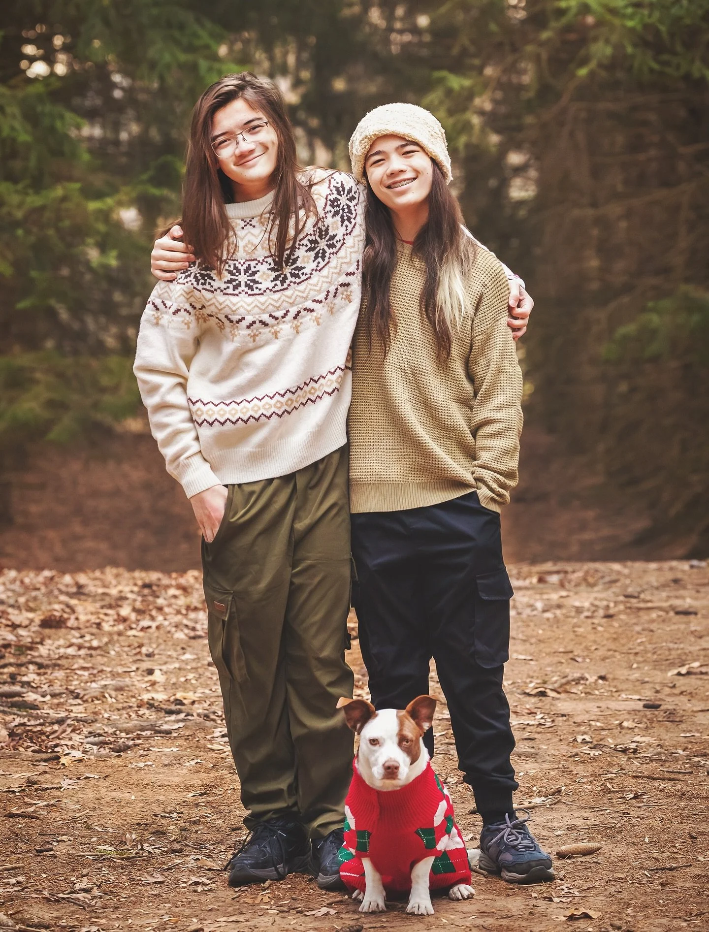 After the long holiday break, we successfully got the two big kids in bed before 9:30 tonight. 😊 Good luck to everyone tomorrow, especially our teachers and staff as the 2026 school year begins!

PS: Our pup was on a leash when this photo was taken.