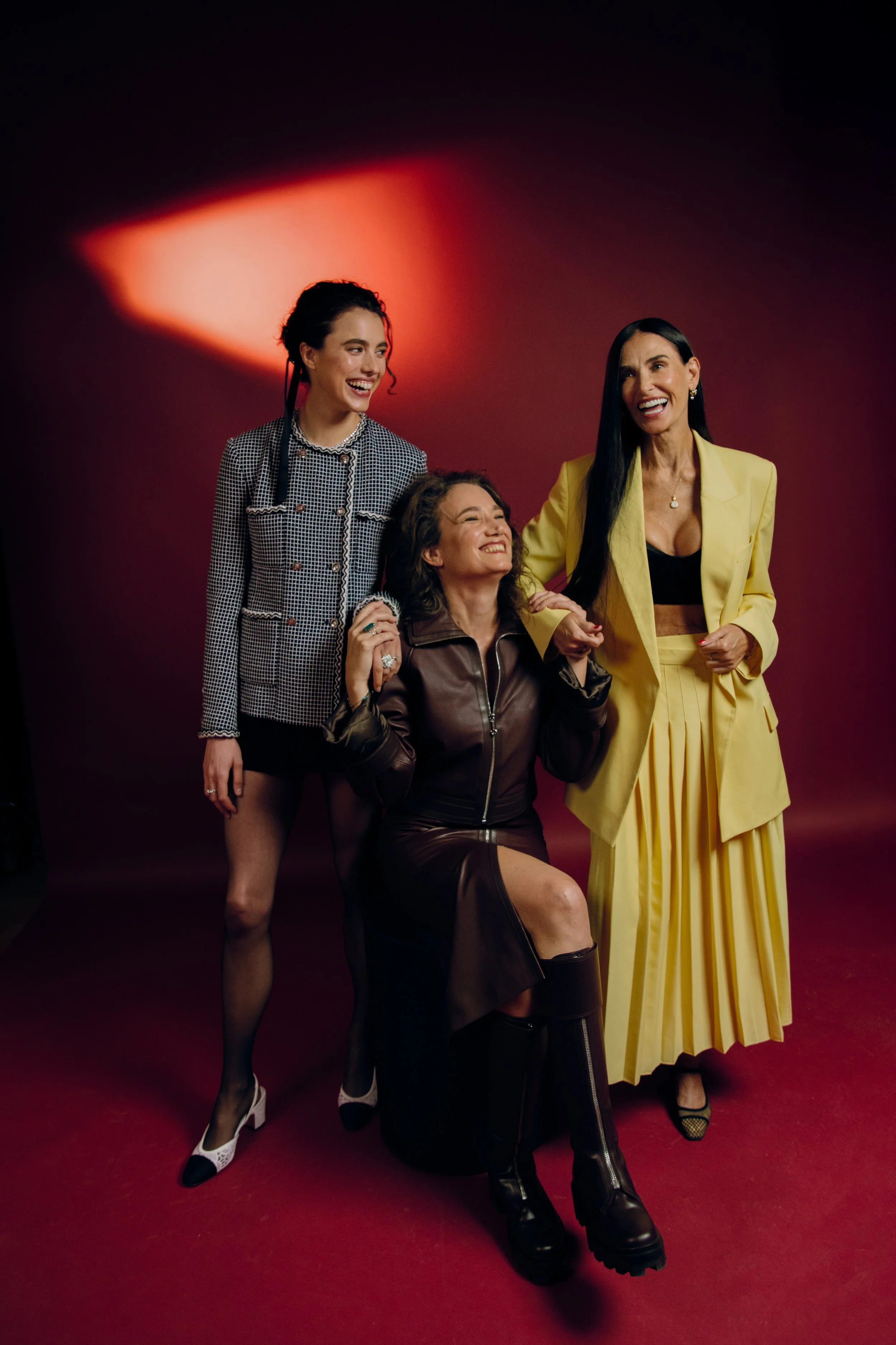 The Substance Trio - Demi Moore, Margaret Qualley