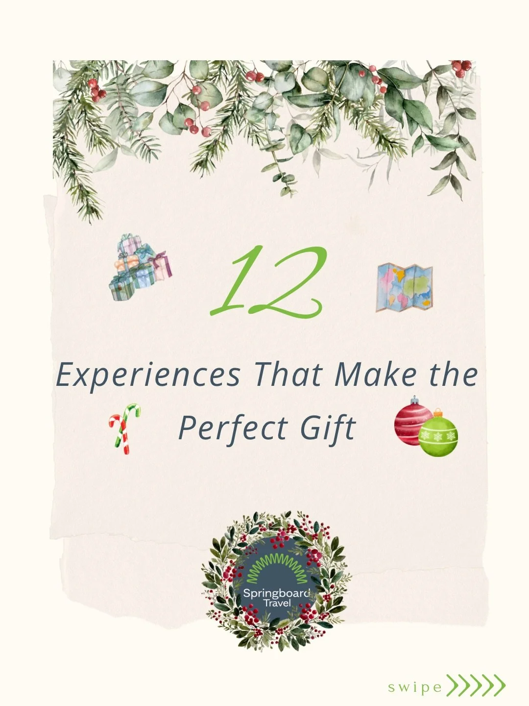 Searching for that perfect gift?&nbsp;
How about an experience instead!
This year, I pulled together twelve unforgettable moments around the world that make the most meaningful gifts of all. One for each month, ready to spark ideas for the year ahead