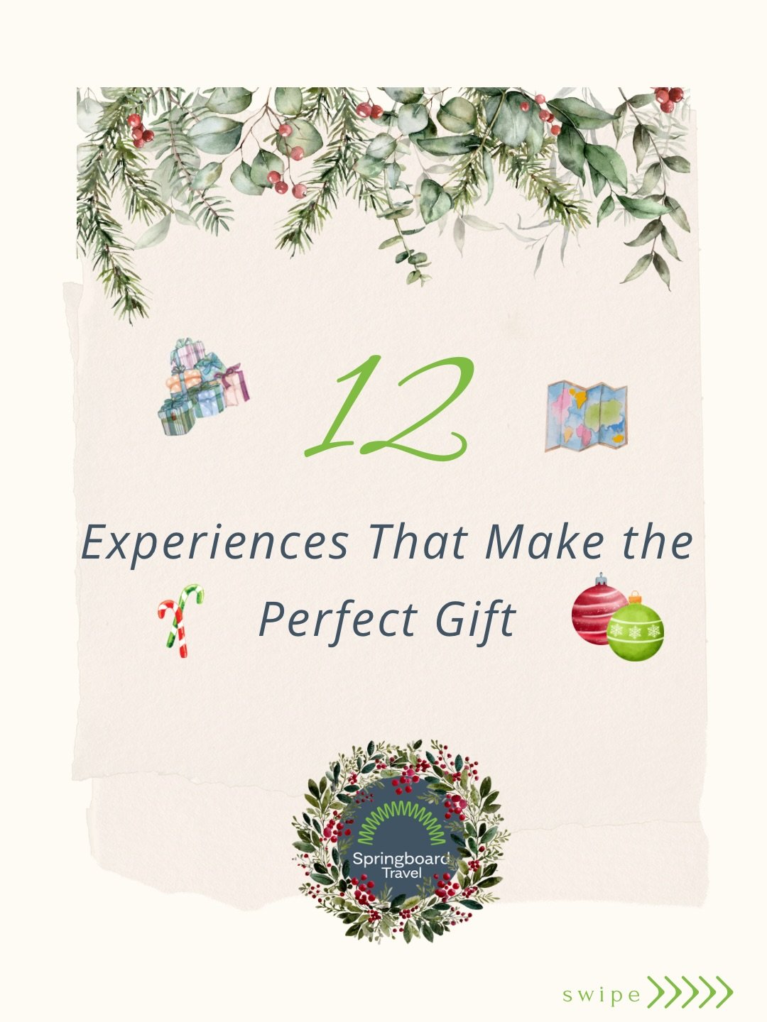 Searching for that perfect gift?&nbsp;
How about an experience instead!
This year, I pulled together twelve unforgettable moments around the world that make the most meaningful gifts of all. One for each month, ready to spark ideas for the year ahead