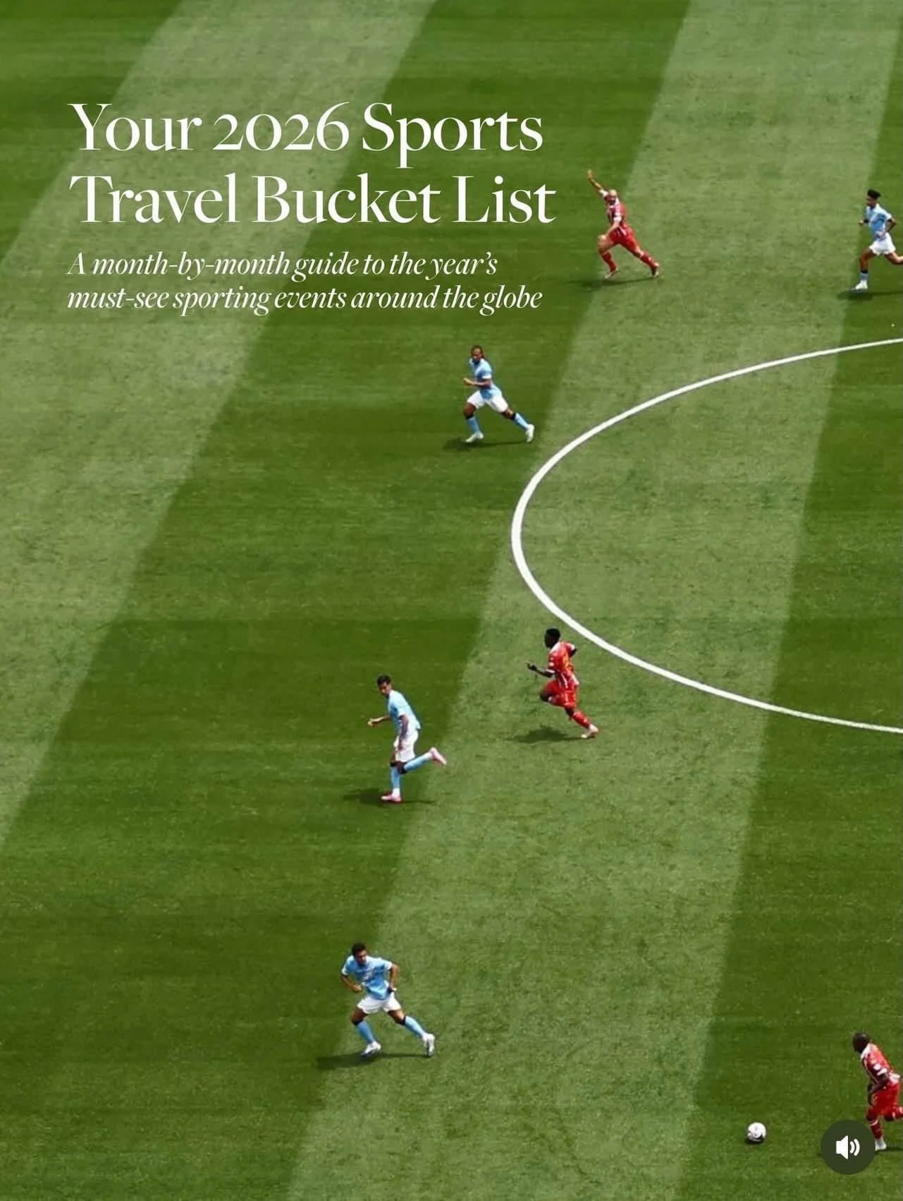 From legendary arenas to once-in-a-lifetime matchups, this sports travel calendar is a must-save for every fan. Huge thanks to @cntraveler for the incredible list!