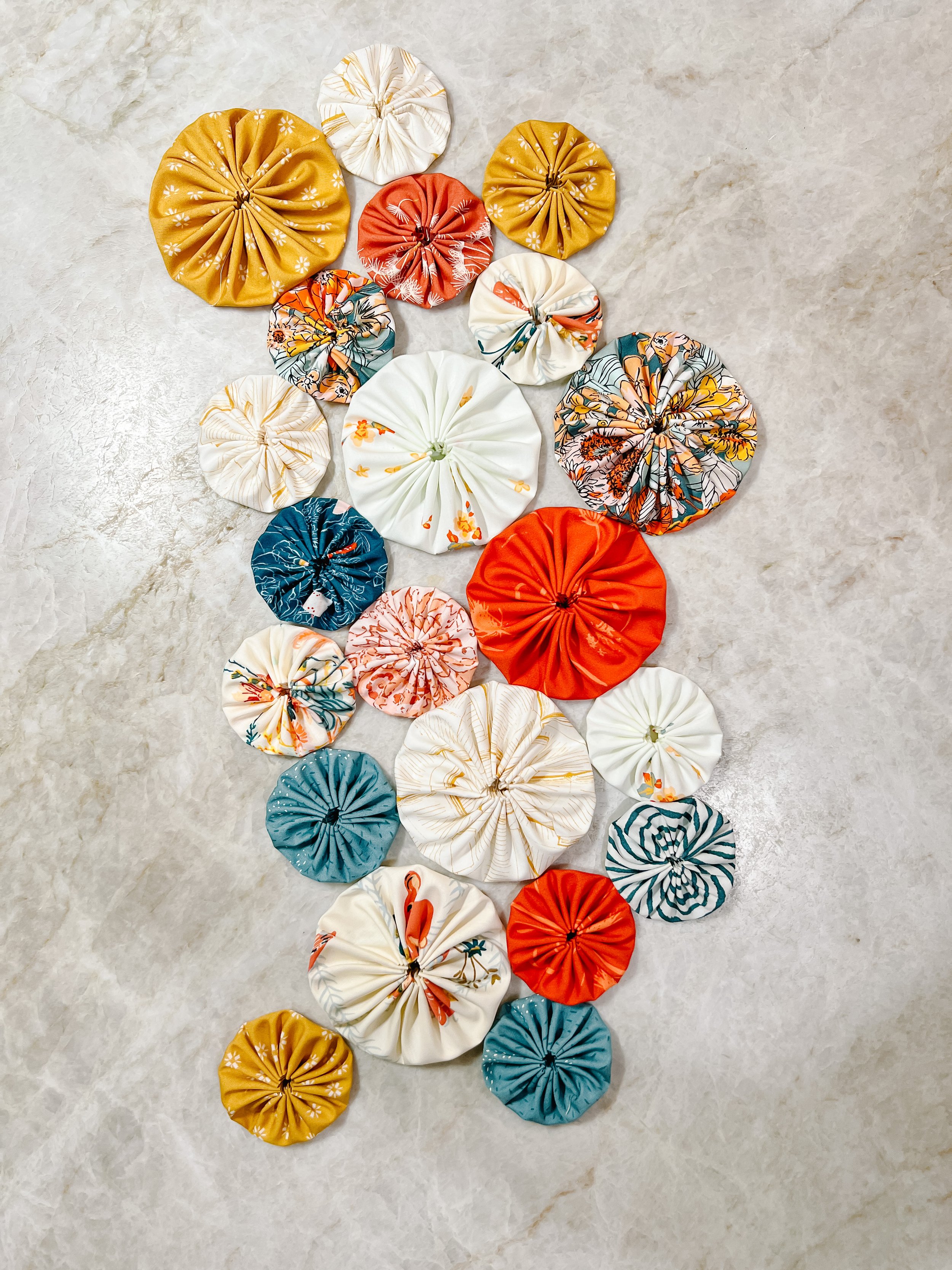 Timeless Elegance A YoYo Table Runner Tutorial — Martha Jane Creations