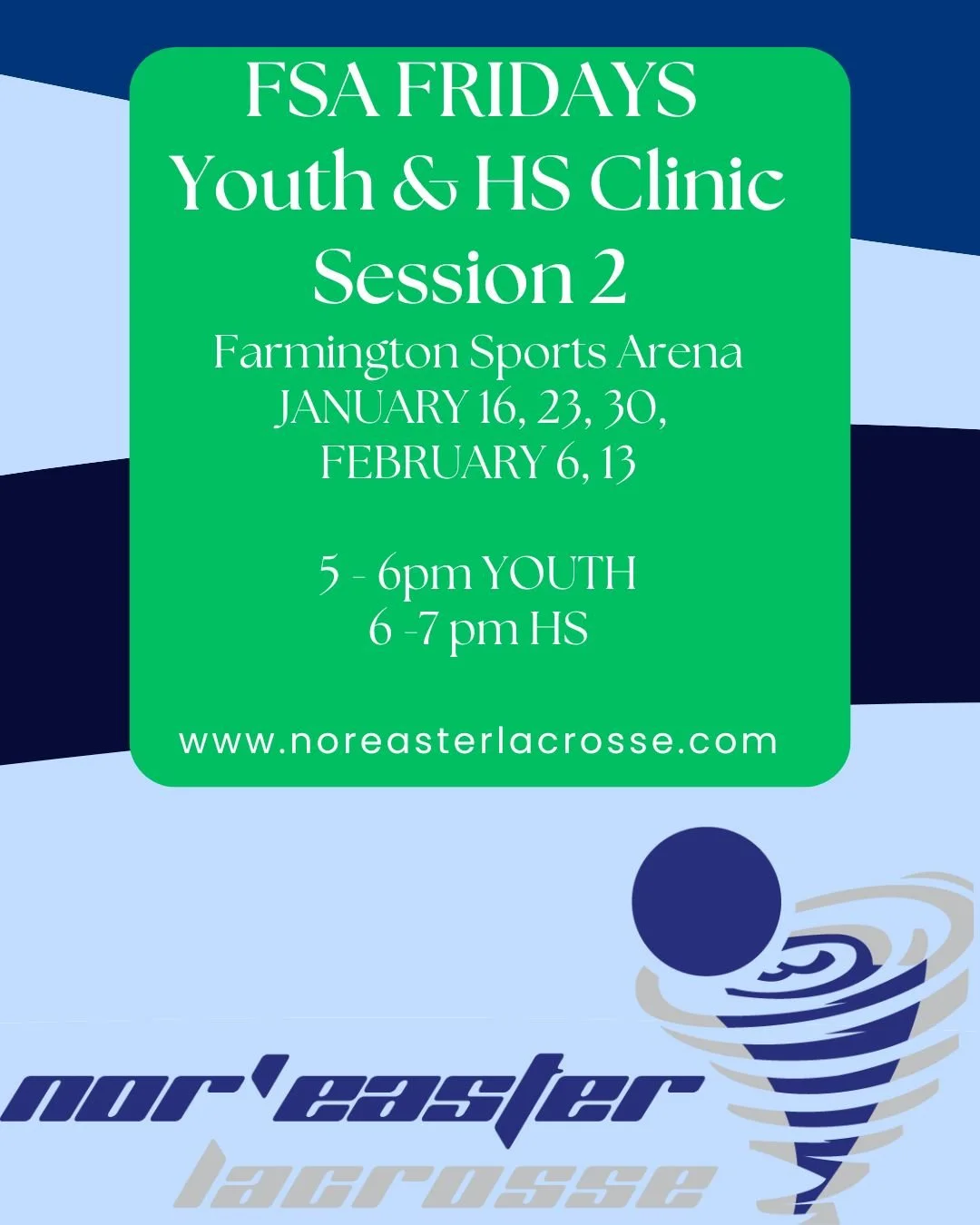 2026 Youth Winter Clinic Series @ FSA: Session 2 