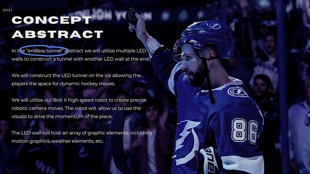 A Virtual Production For The Tampa Bay Lightning — Diamond View