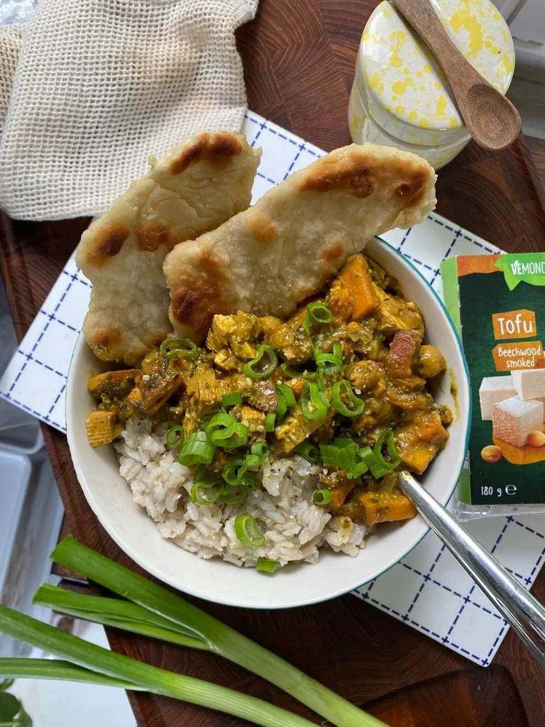Opskrift nem gryderet med smoked tofu
