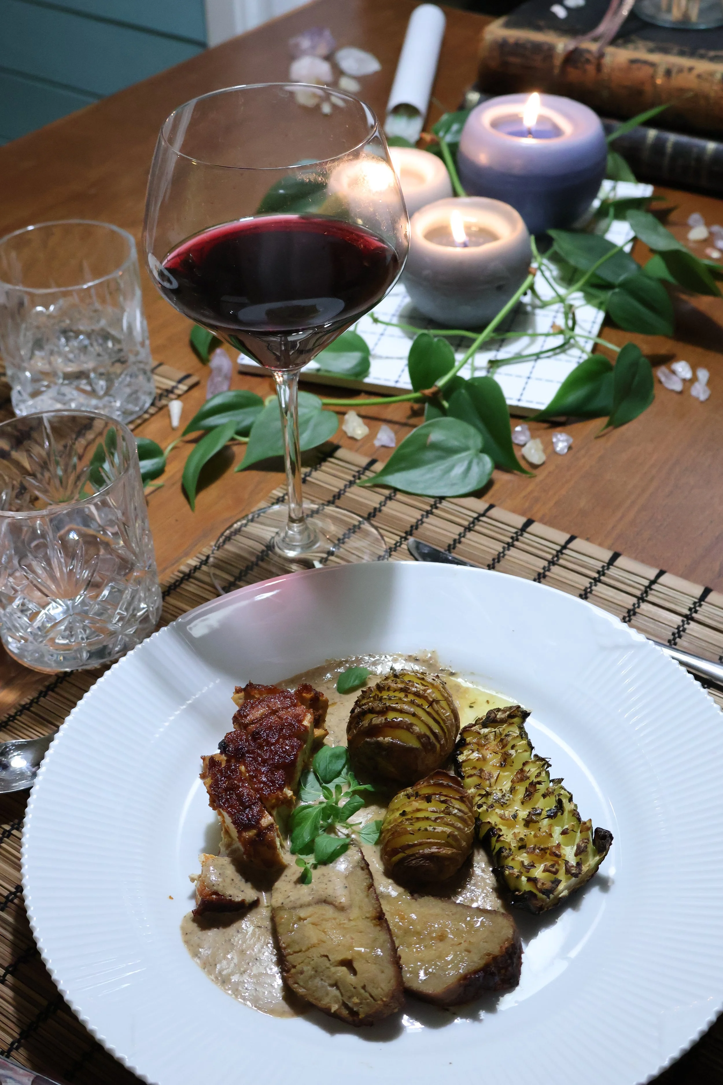 Vegansk og plantebaseret nytårsmenu