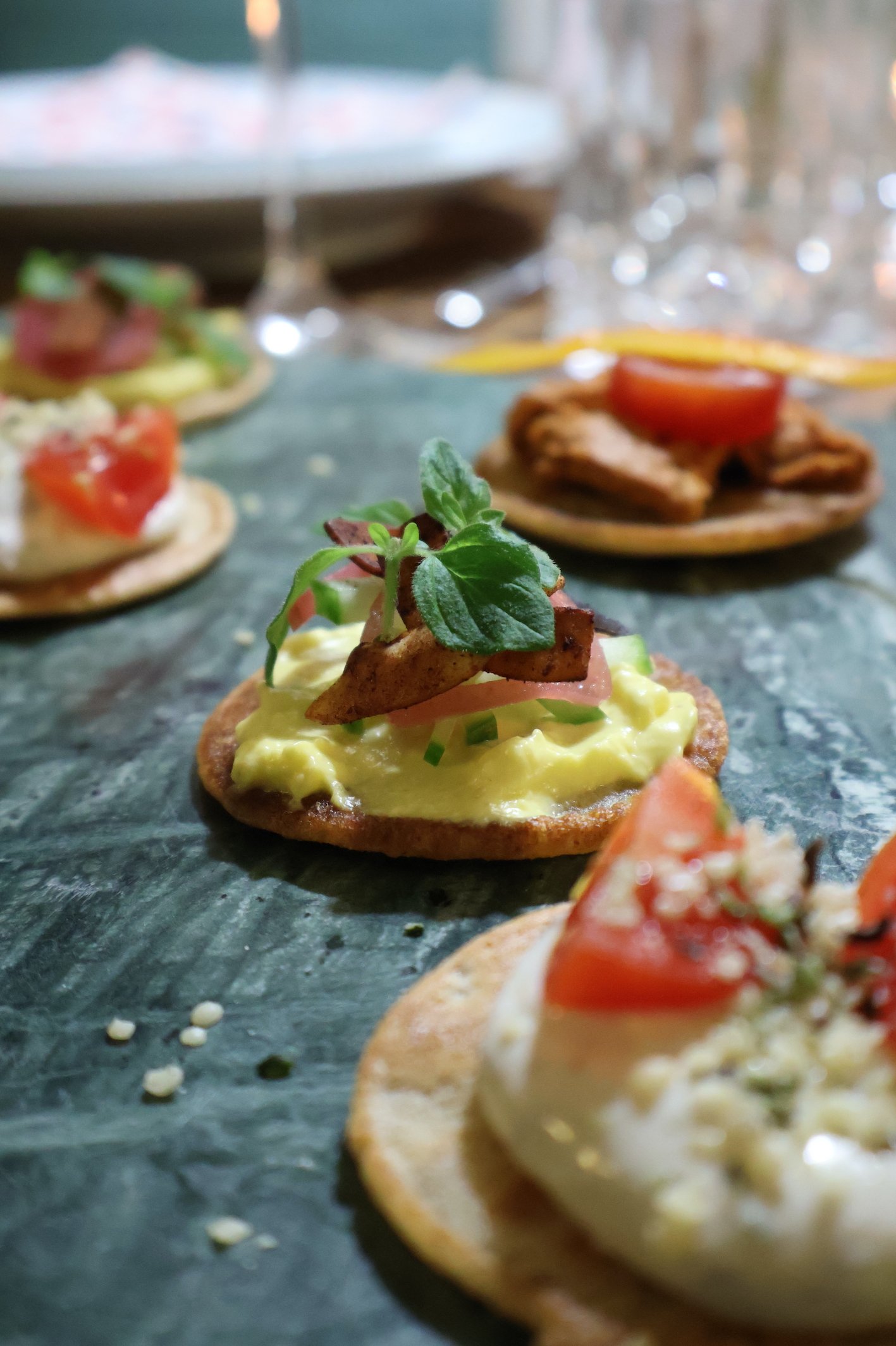 Nem opskrift på veganske blinis uden æg