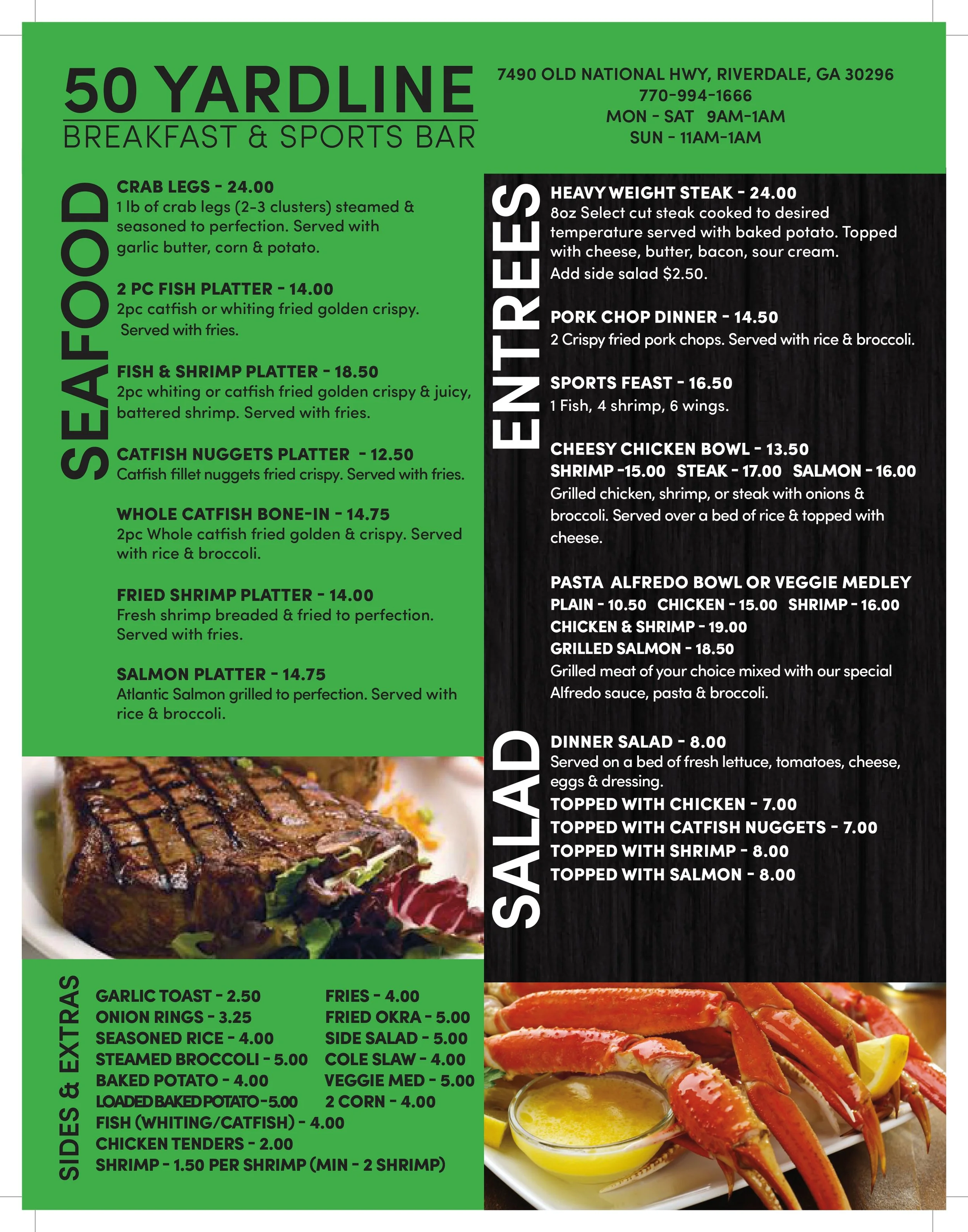 50 Yard Line Sports Bar & Grill